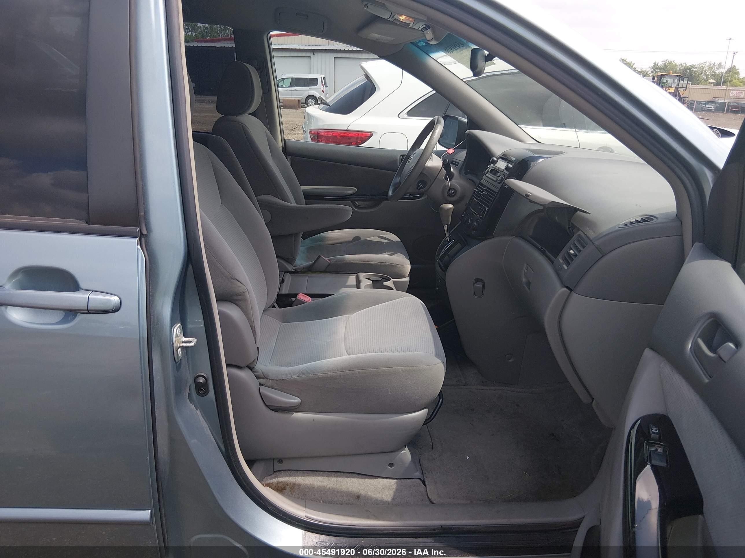 2005 Toyota Sienna Le Light Blue vin: 5TDZA23C65S360772