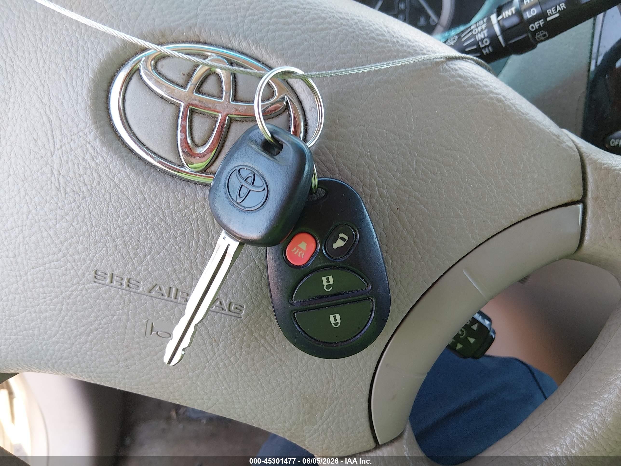 2005 Toyota Sienna Le Gold vin: 5TDZA23C65S379760