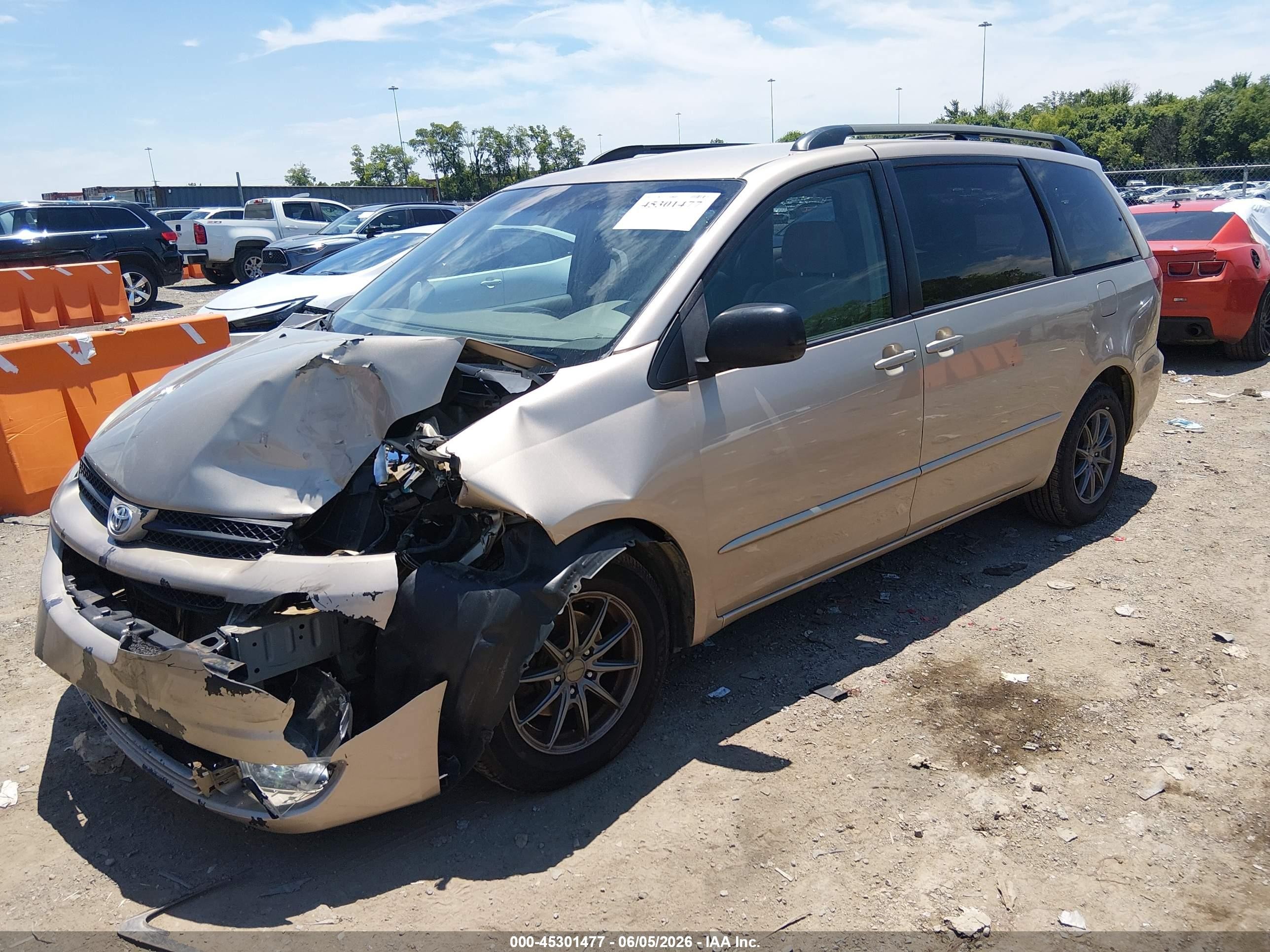 2005 Toyota Sienna Le Gold vin: 5TDZA23C65S379760