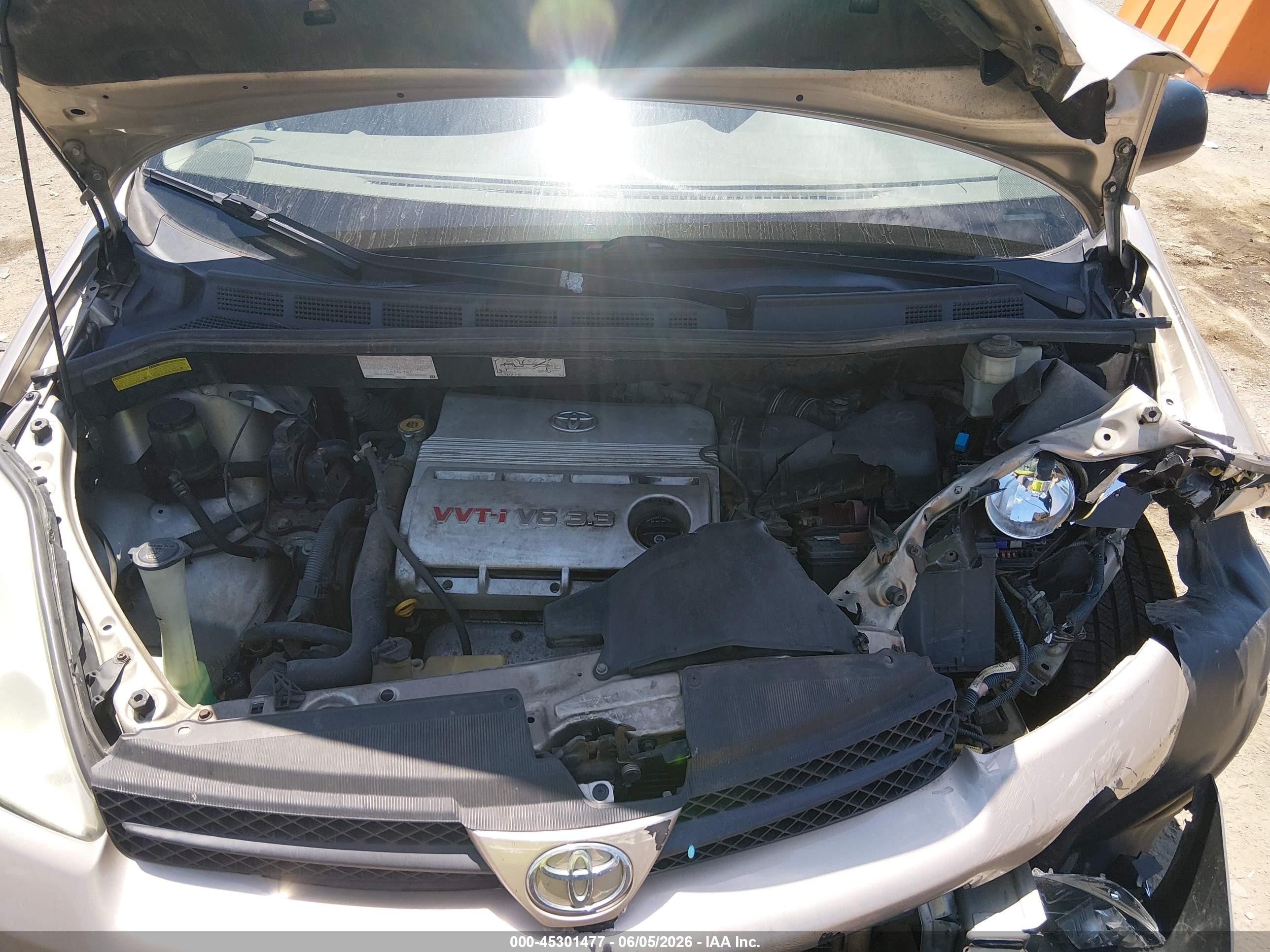 2005 Toyota Sienna Le Gold vin: 5TDZA23C65S379760