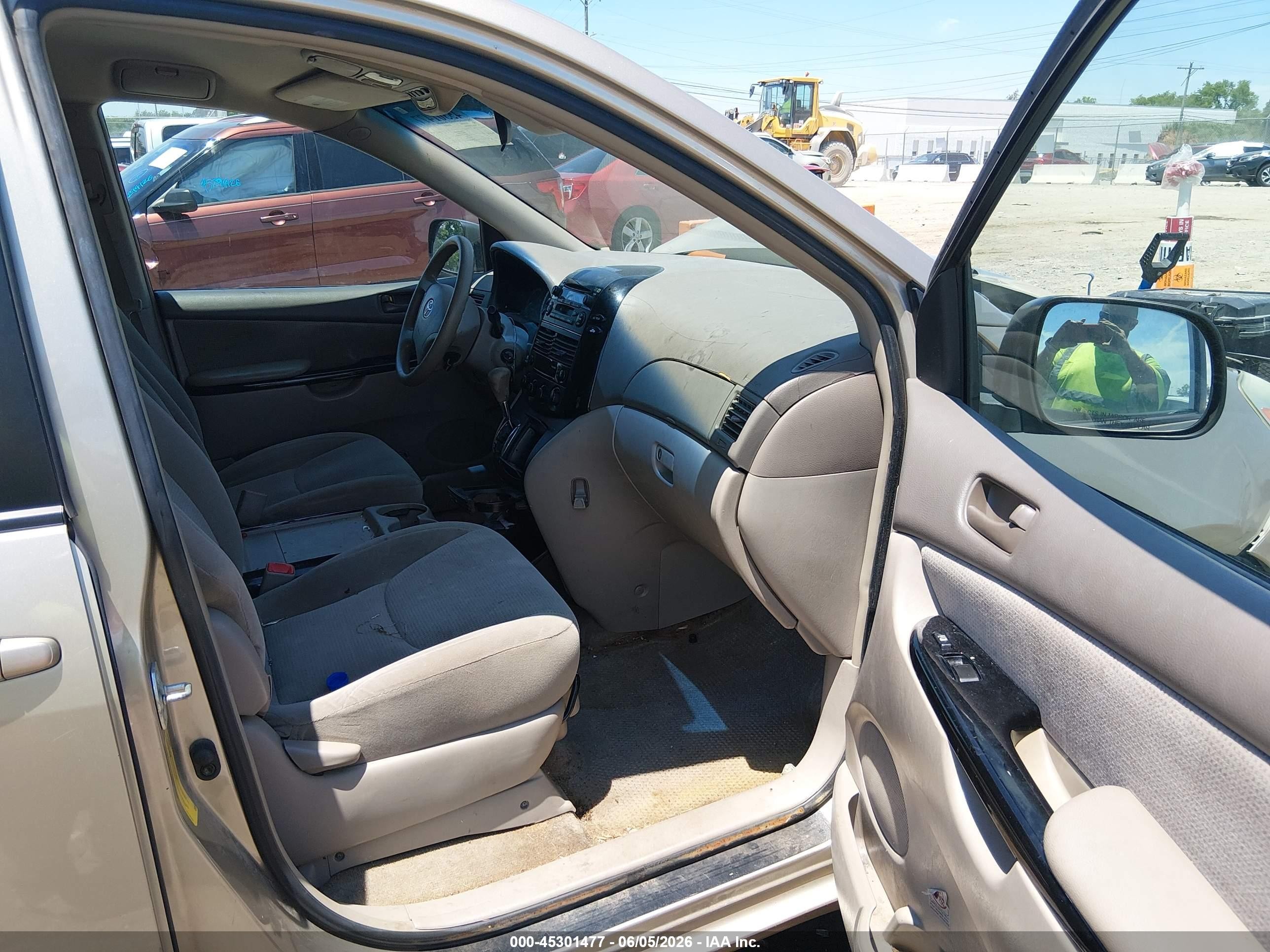 2005 Toyota Sienna Le Gold vin: 5TDZA23C65S379760