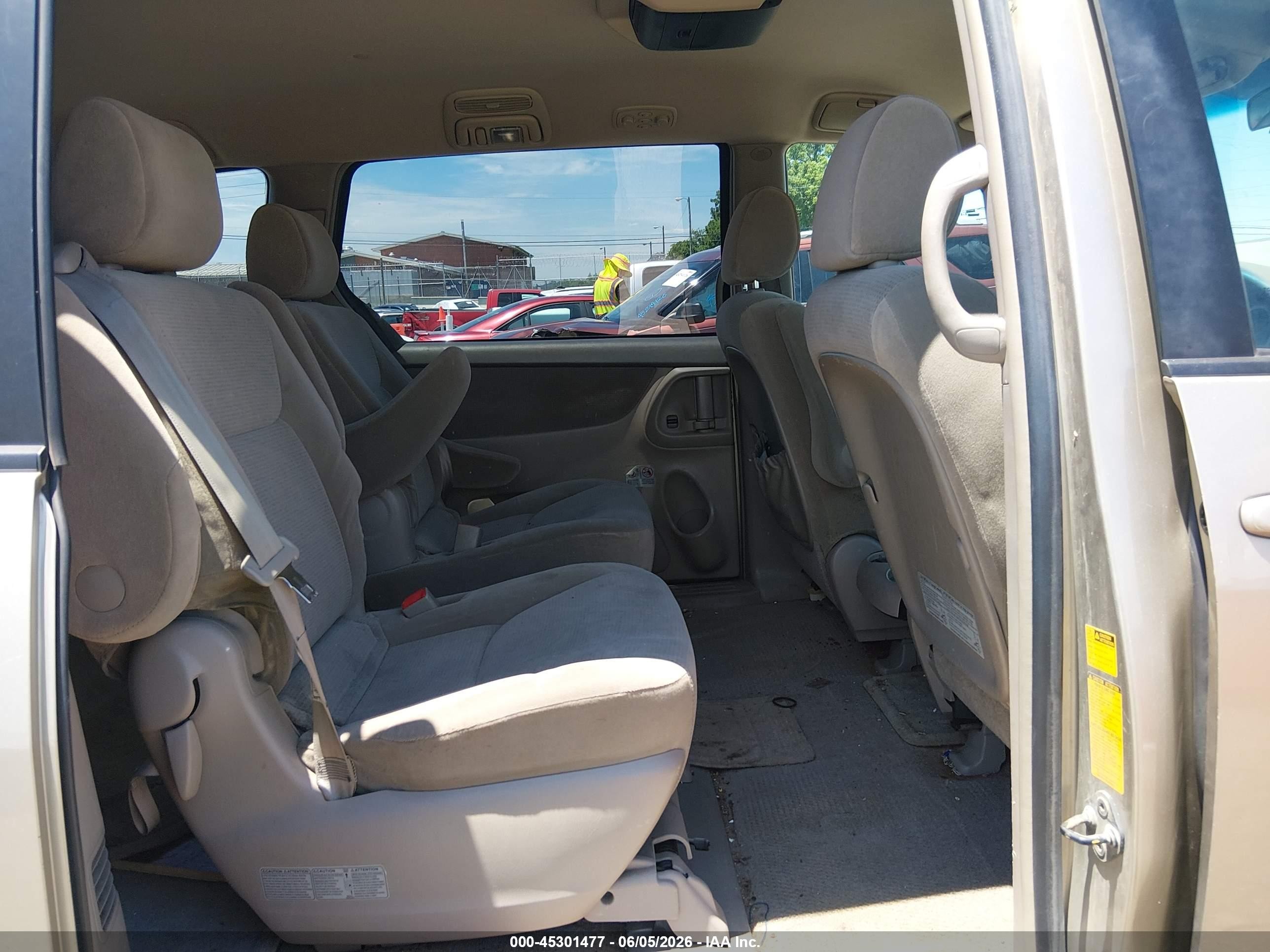 2005 Toyota Sienna Le Gold vin: 5TDZA23C65S379760