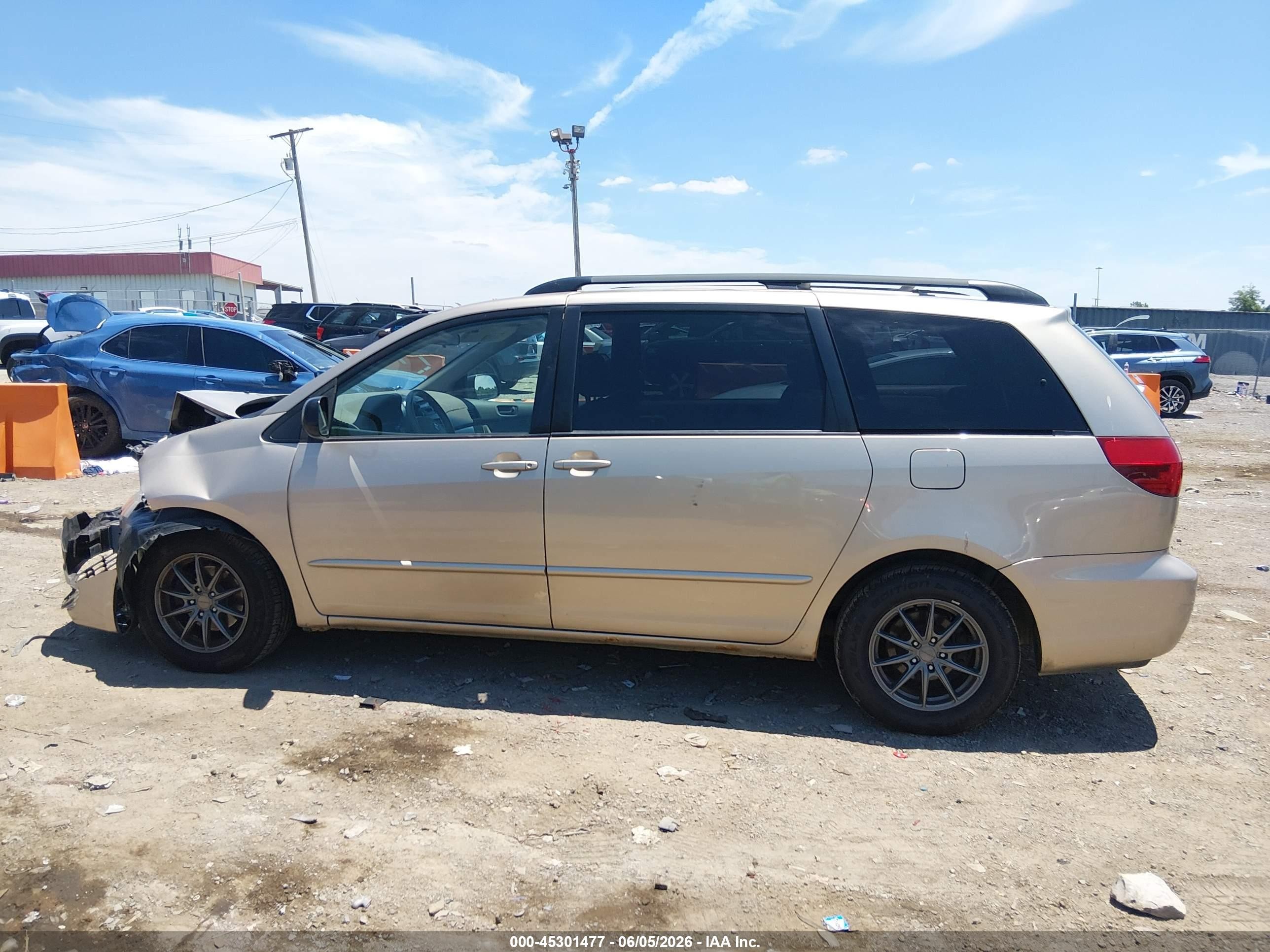 2005 Toyota Sienna Le Gold vin: 5TDZA23C65S379760