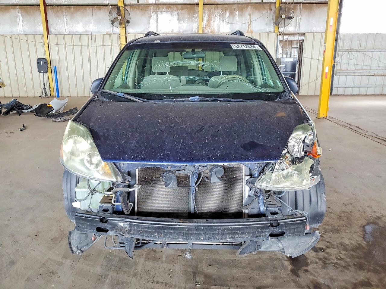 2006 Toyota Sienna Le 8 Passenger Blue vin: 5TDZA23C66S417909