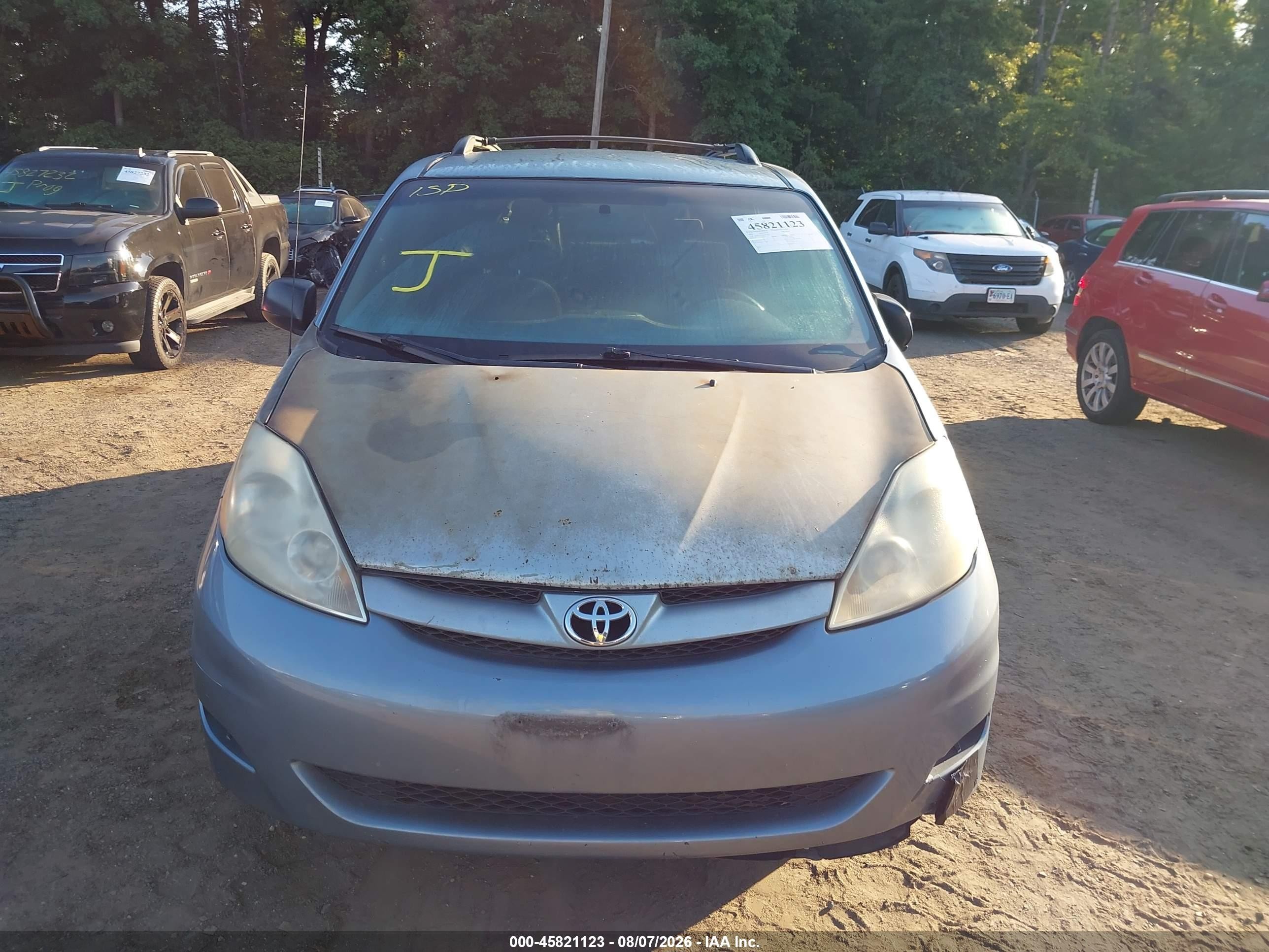 2006 Toyota Sienna Le Light Blue vin: 5TDZA23C66S503866