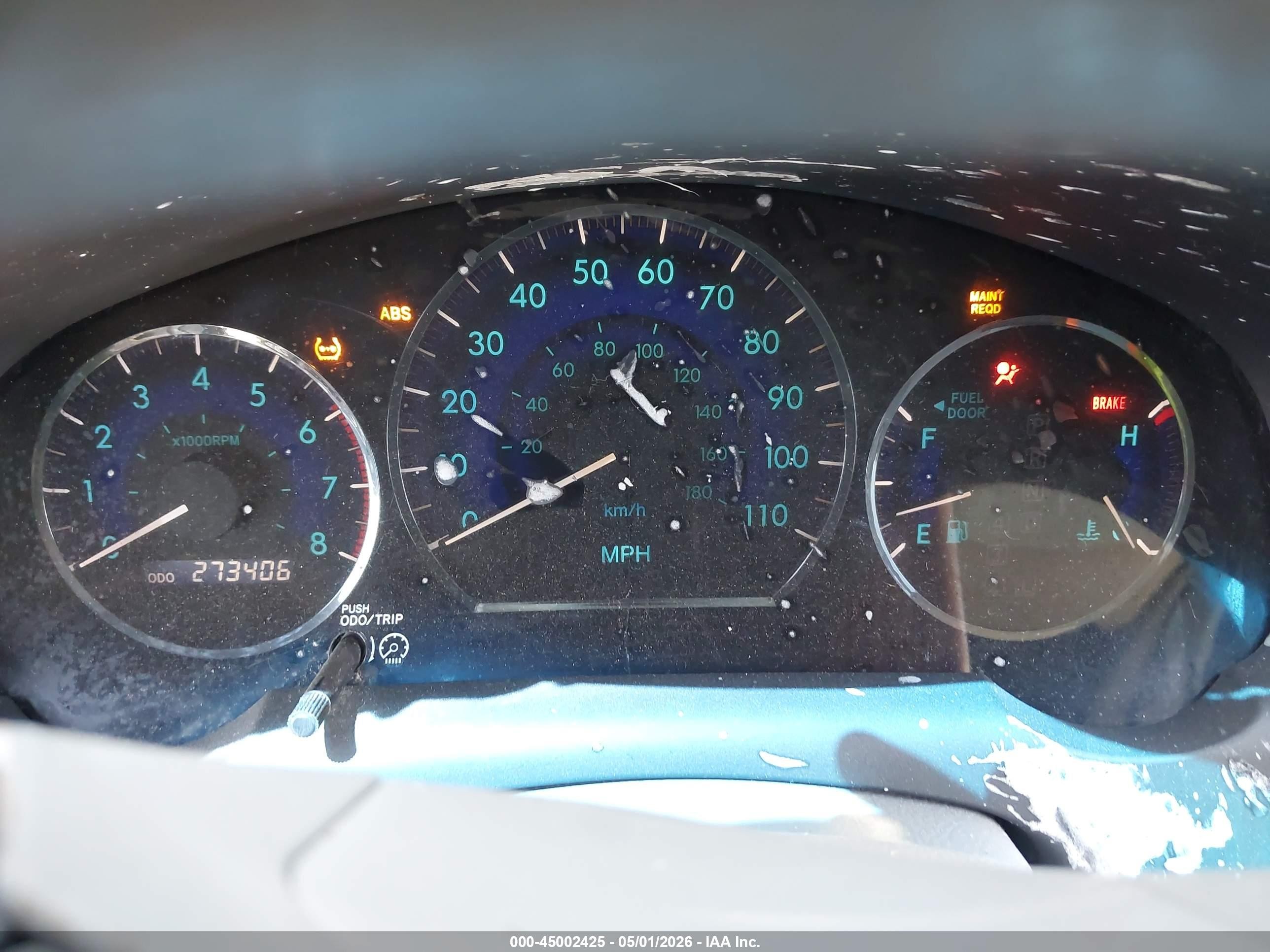 2006 Toyota Sienna Le Синий vin: 5TDZA23C66S510185