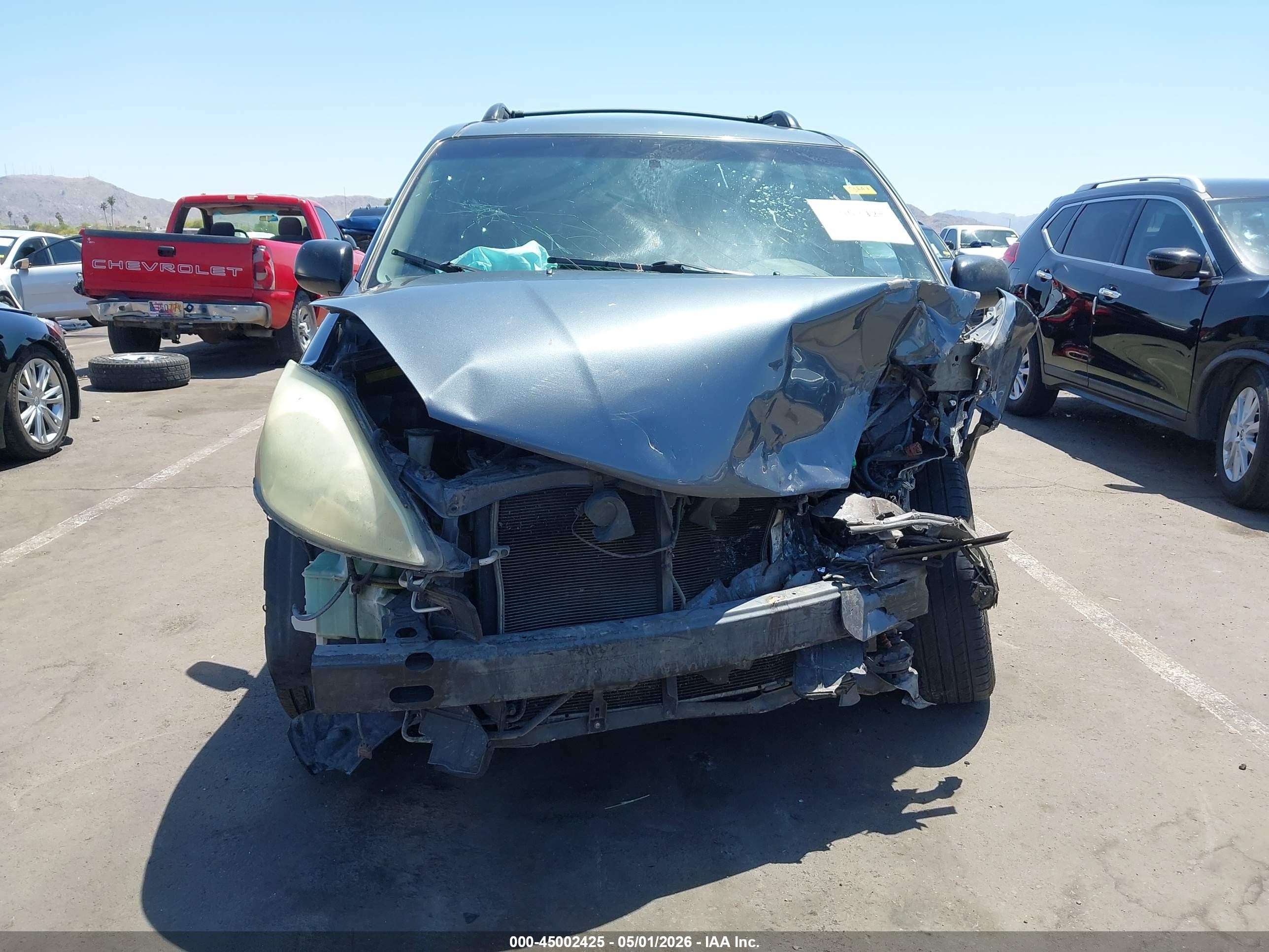 2006 Toyota Sienna Le Синий vin: 5TDZA23C66S510185
