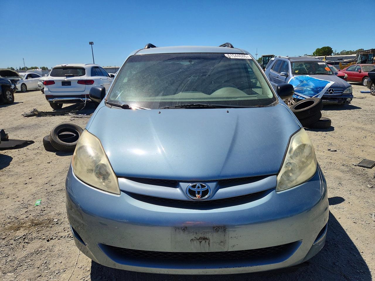 2006 Toyota Sienna Le 7 Passenger Blue vin: 5TDZA23C66S562920