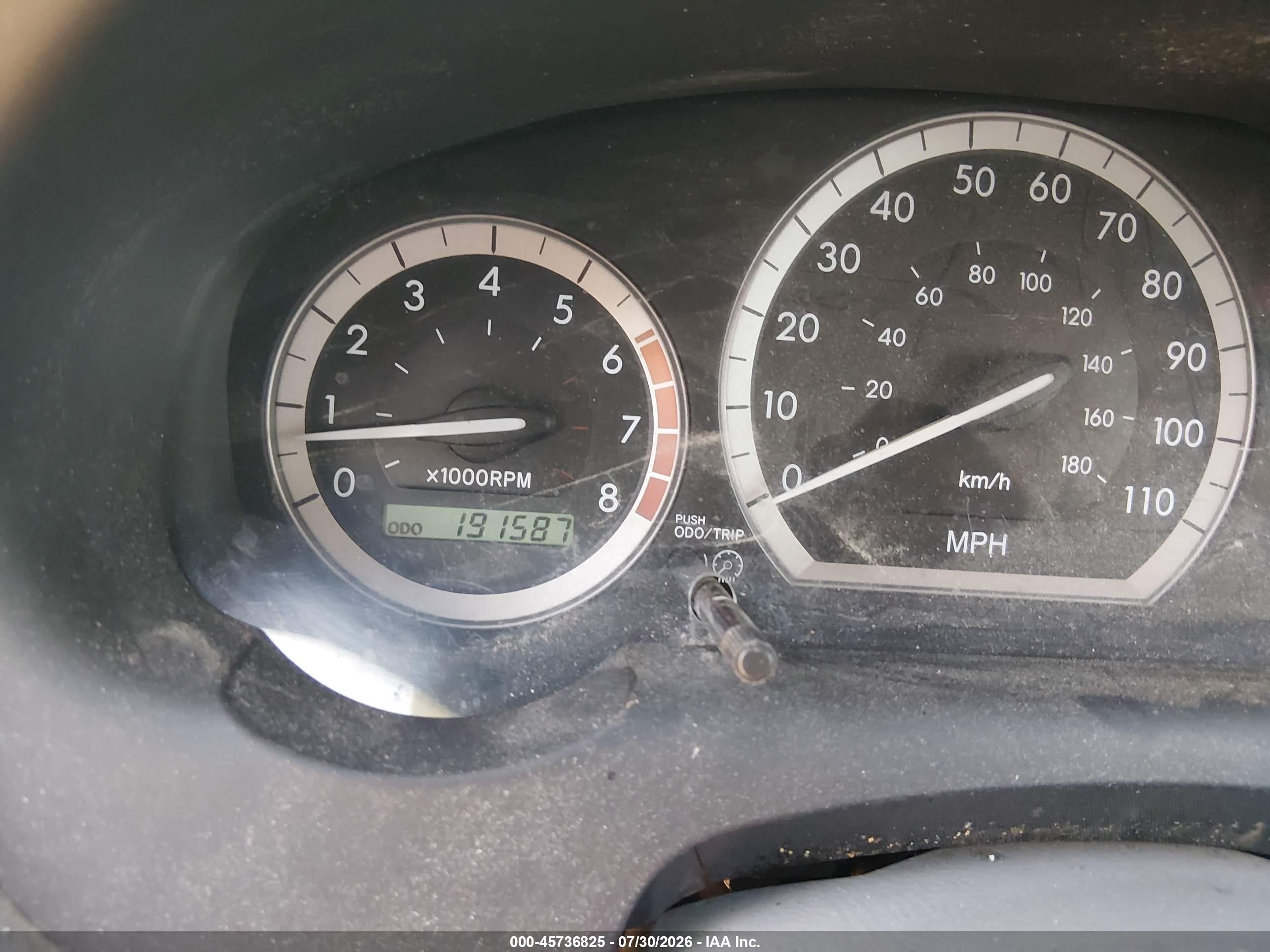 2004 Toyota Sienna Le Белый vin: 5TDZA23C74S066411