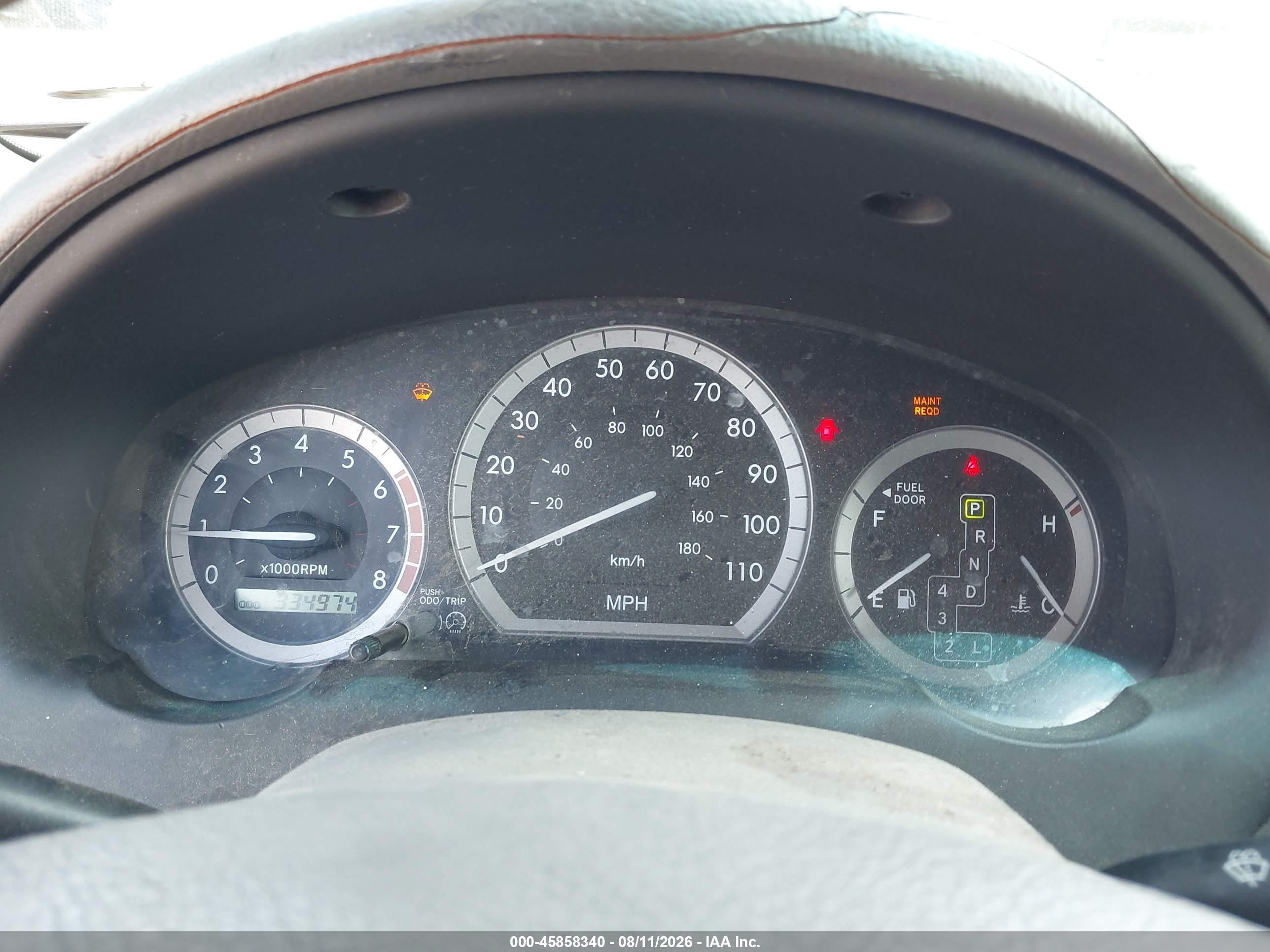 2004 Toyota Sienna Le Blue vin: 5TDZA23C74S110018