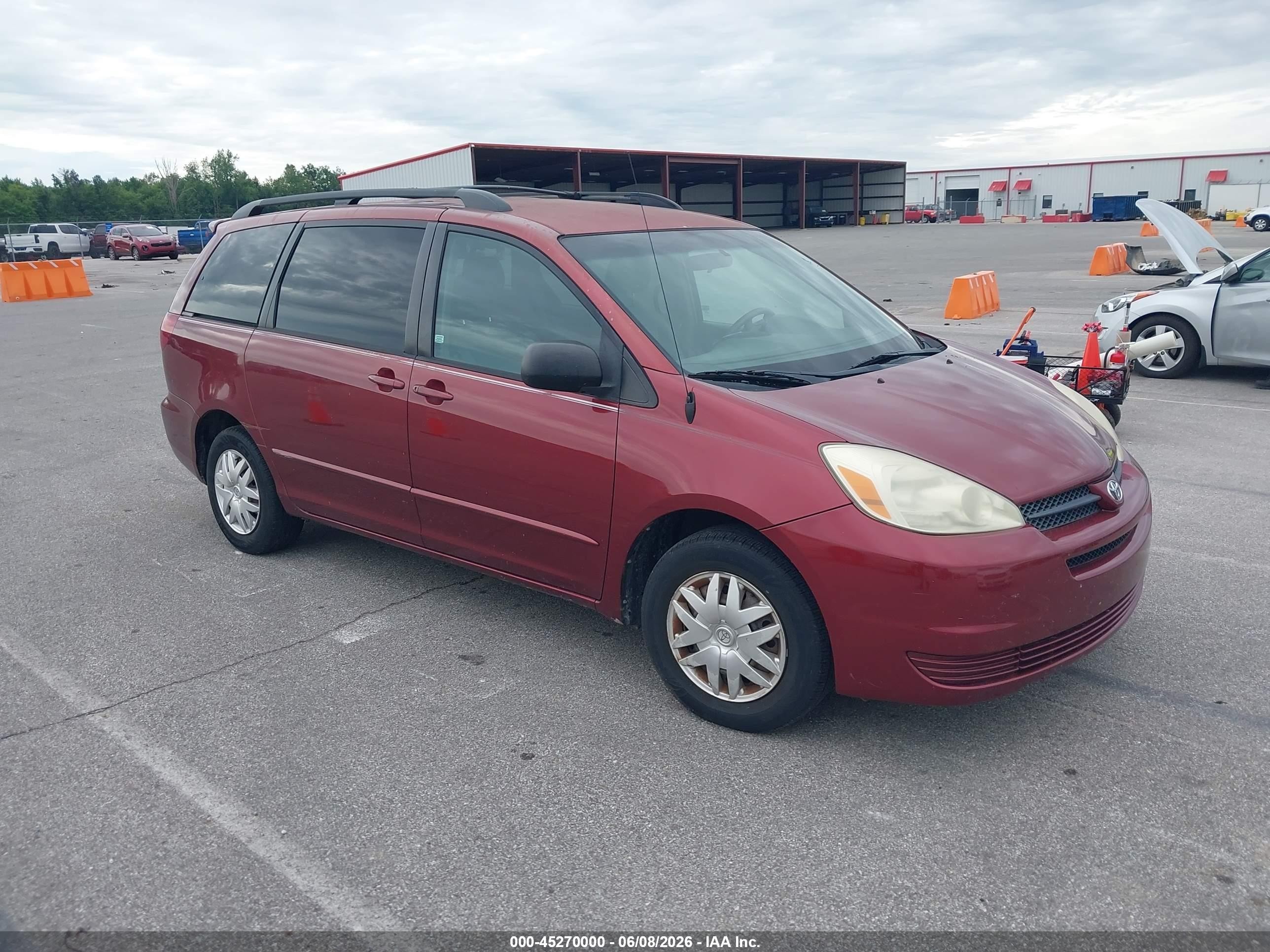 2005 Toyota Sienna Le Red vin: 5TDZA23C75S236137
