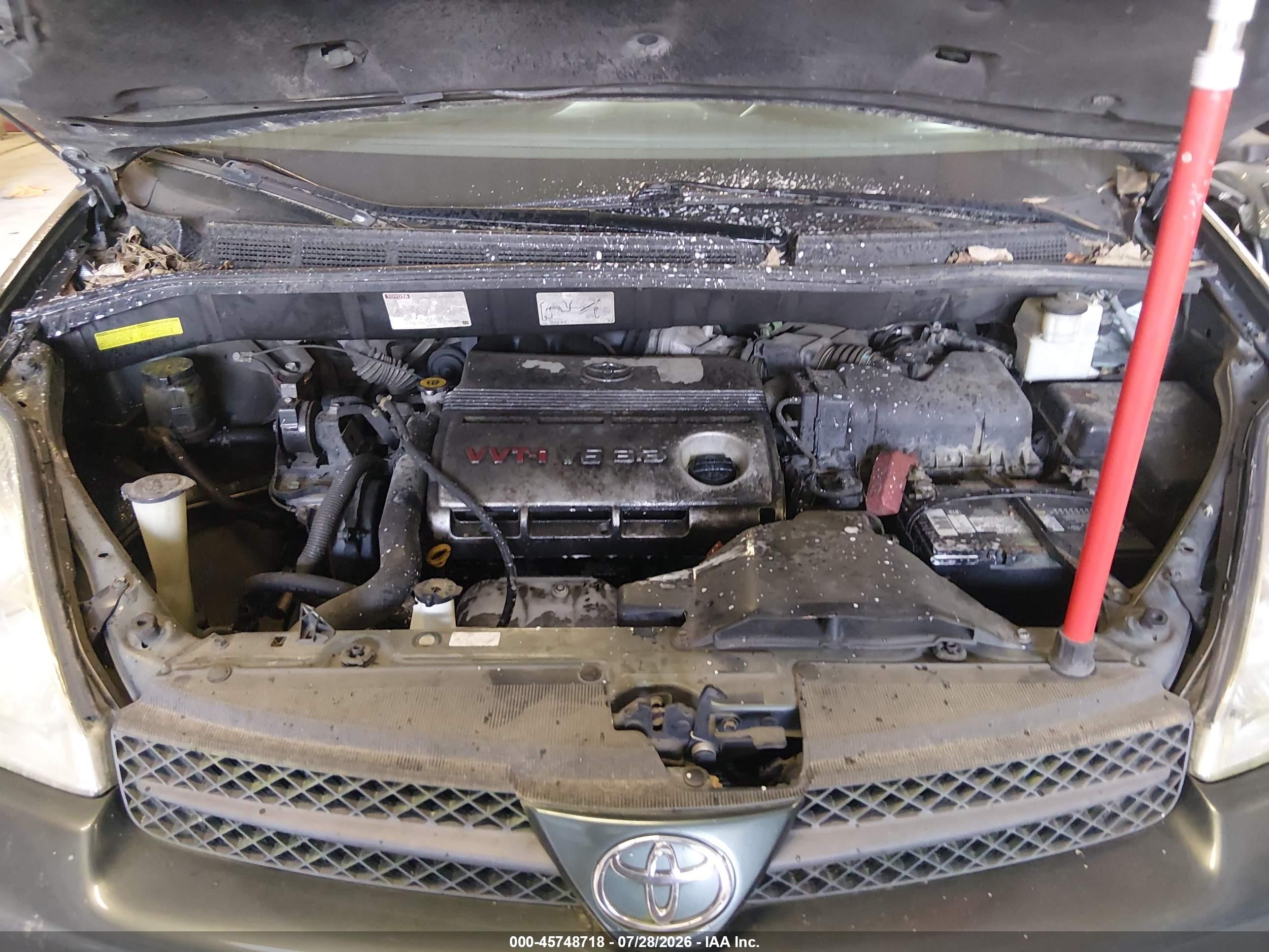 2005 Toyota Sienna Le Green vin: 5TDZA23C75S263287