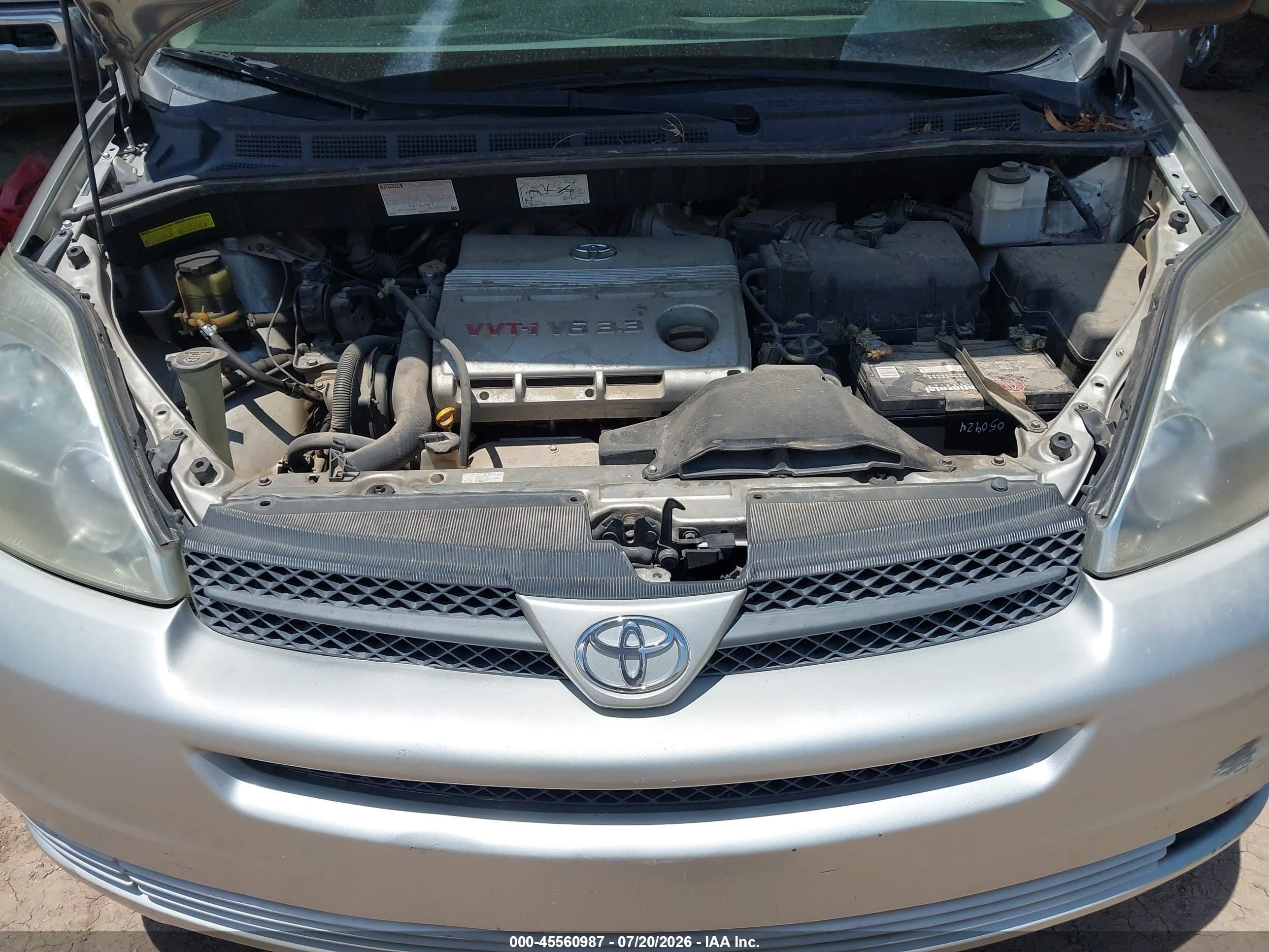 2005 Toyota Sienna Le Champagne vin: 5TDZA23C75S291848