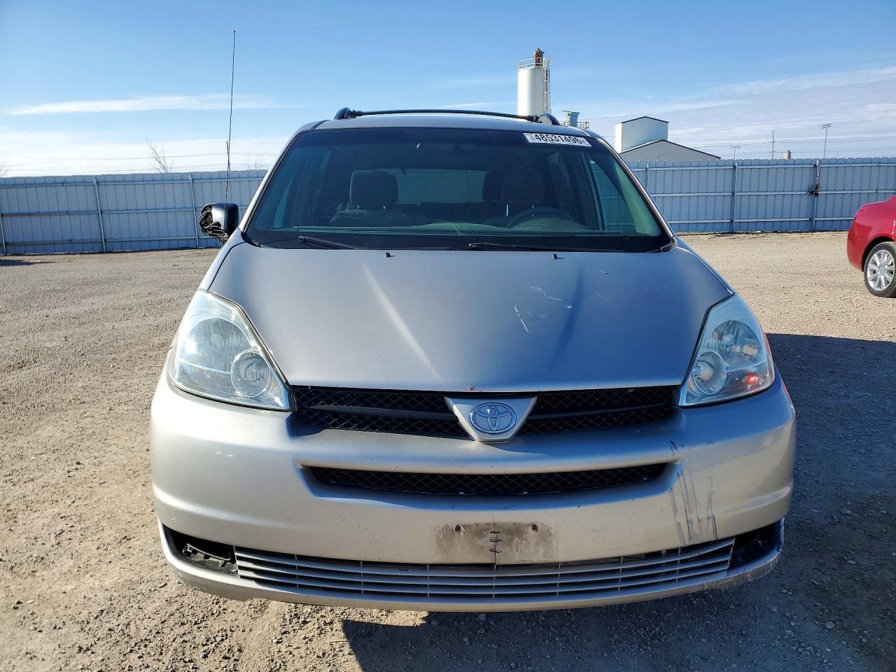 2005 Toyota Sienna Le Silver vin: 5TDZA23C75S326565