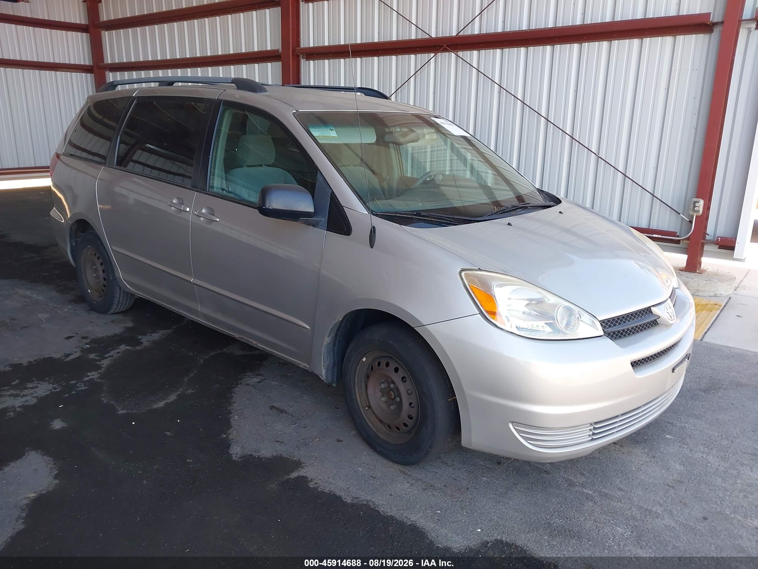 2005 Toyota Sienna Le Gray vin: 5TDZA23C75S347397