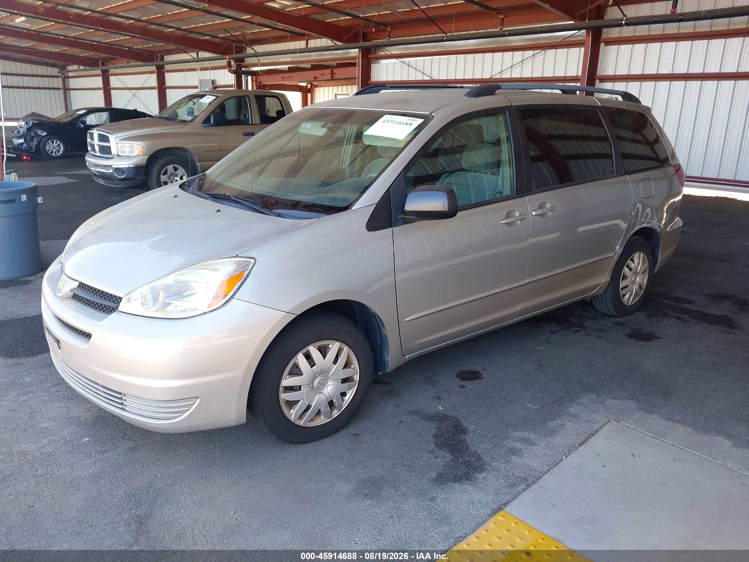 2005 Toyota Sienna Le Gray vin: 5TDZA23C75S347397