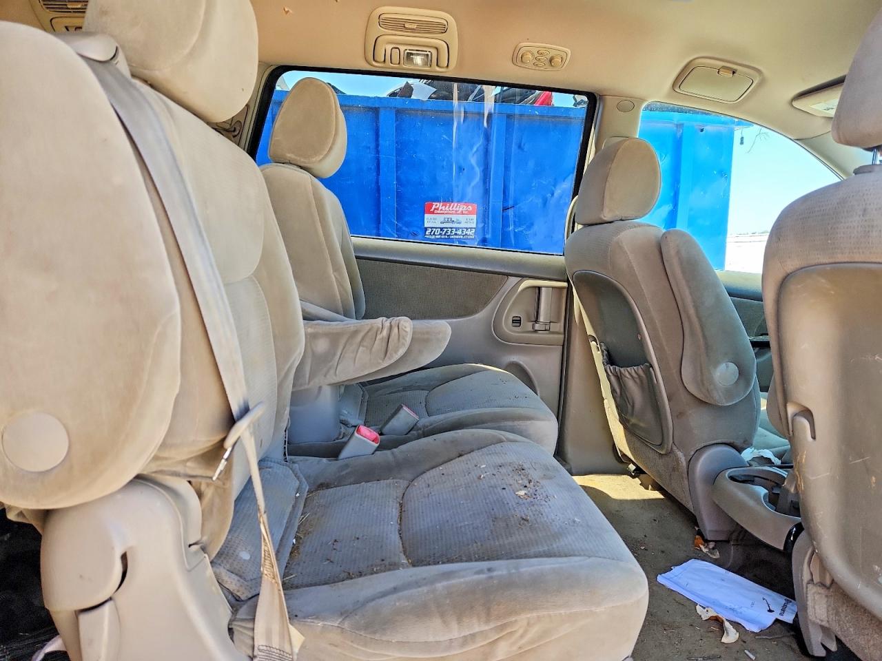 2005 Toyota Sienna Le 7 Passenger Red vin: 5TDZA23C75S354480