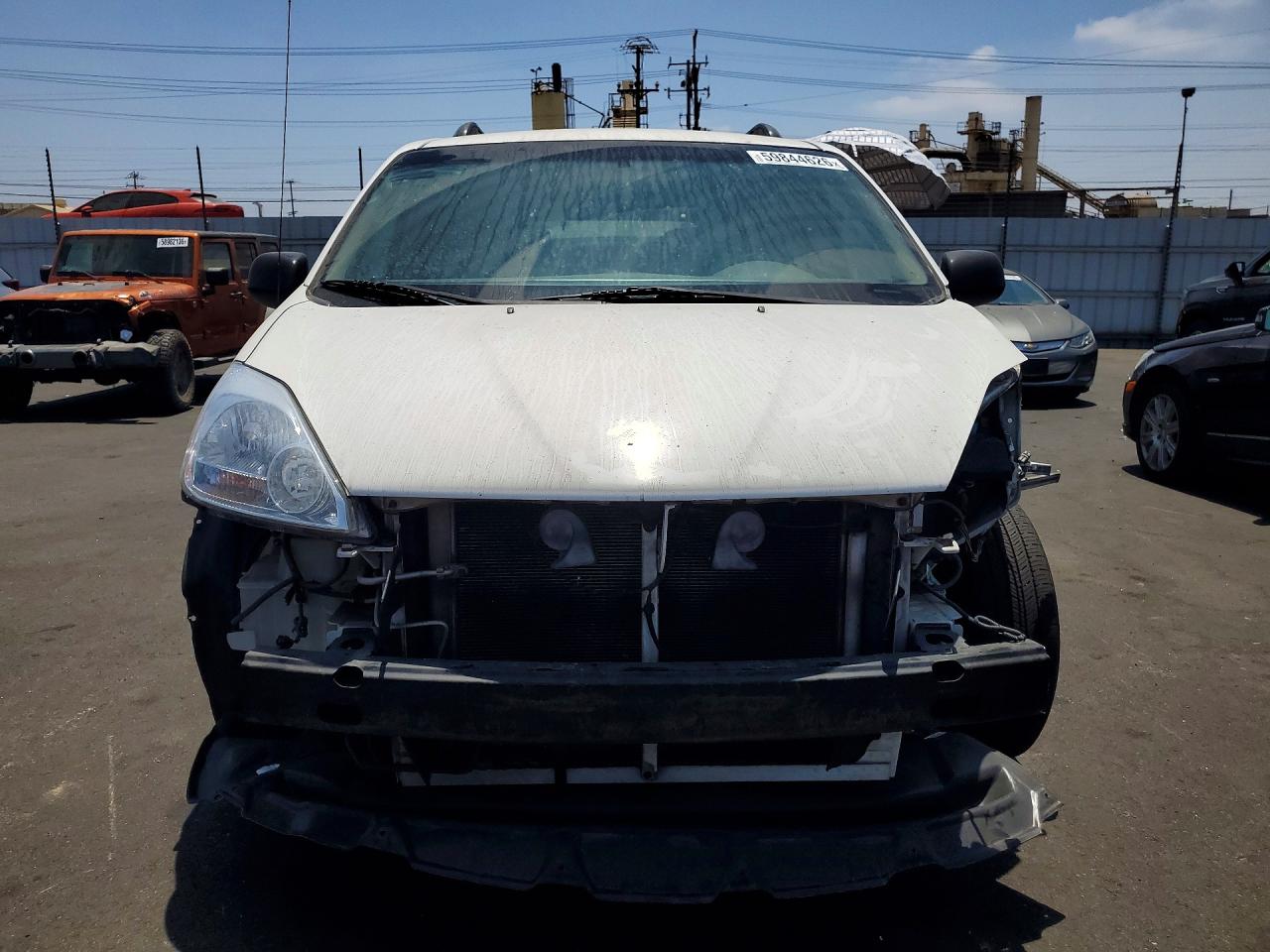 2005 Toyota Sienna Le 7 Passenger White vin: 5TDZA23C75S355693
