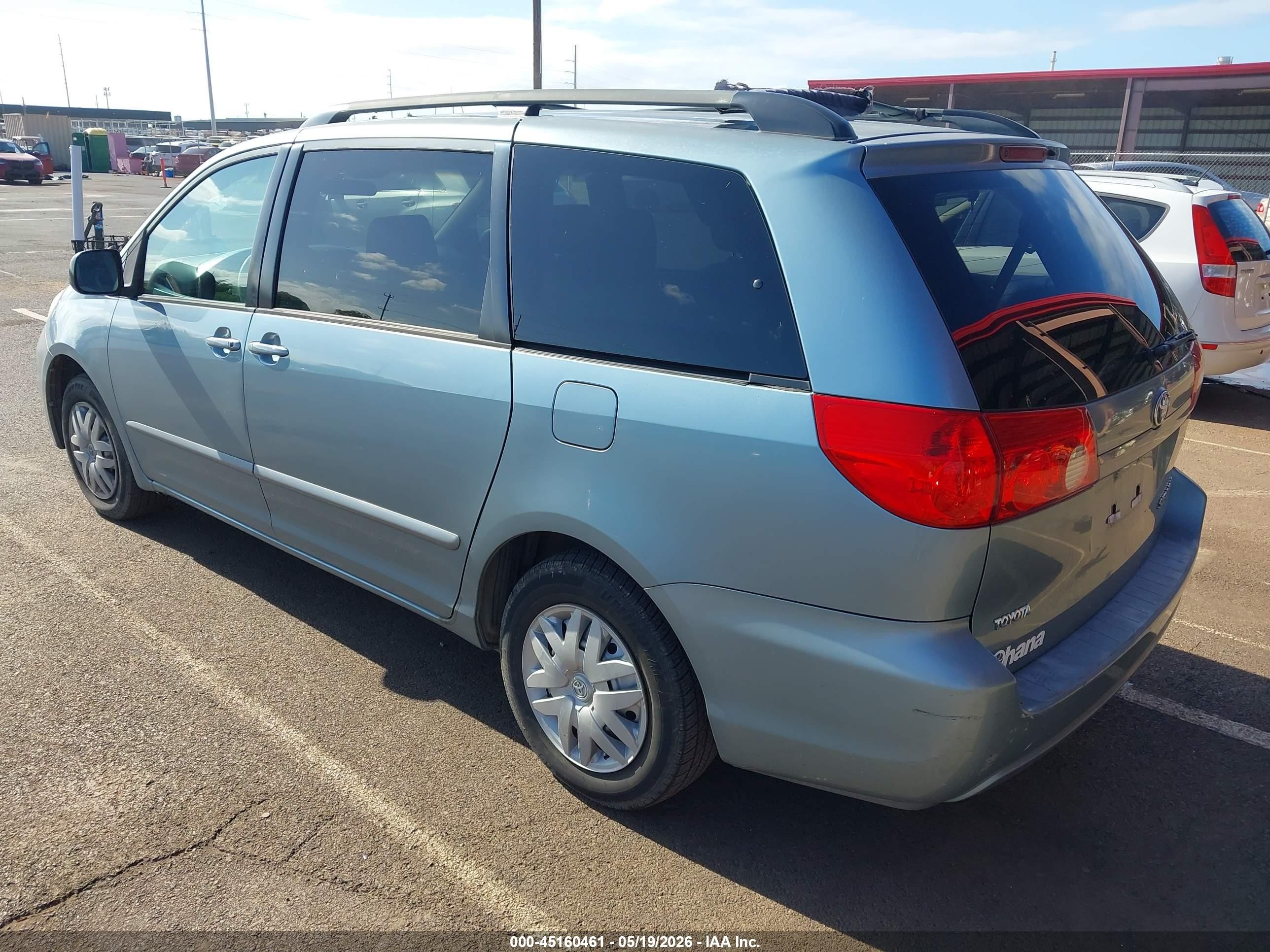 2006 Toyota Sienna Le Light Blue vin: 5TDZA23C76S399775