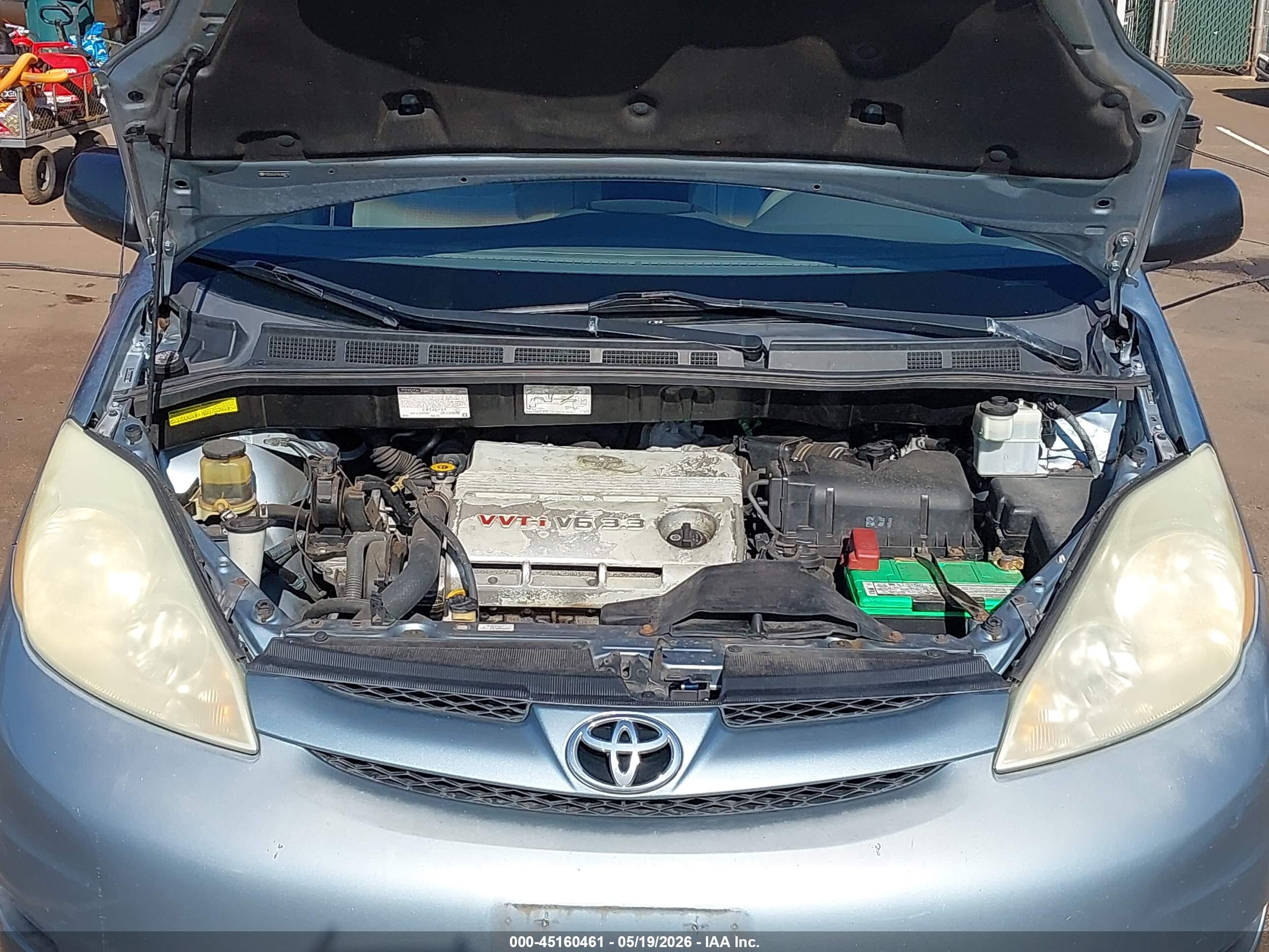 2006 Toyota Sienna Le Light Blue vin: 5TDZA23C76S399775