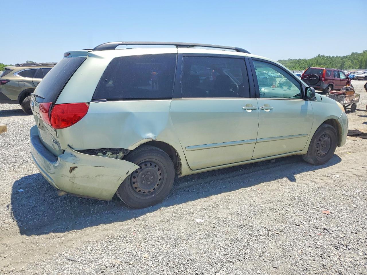 2006 Toyota Sienna Le 7 Passenger Green vin: 5TDZA23C76S413299
