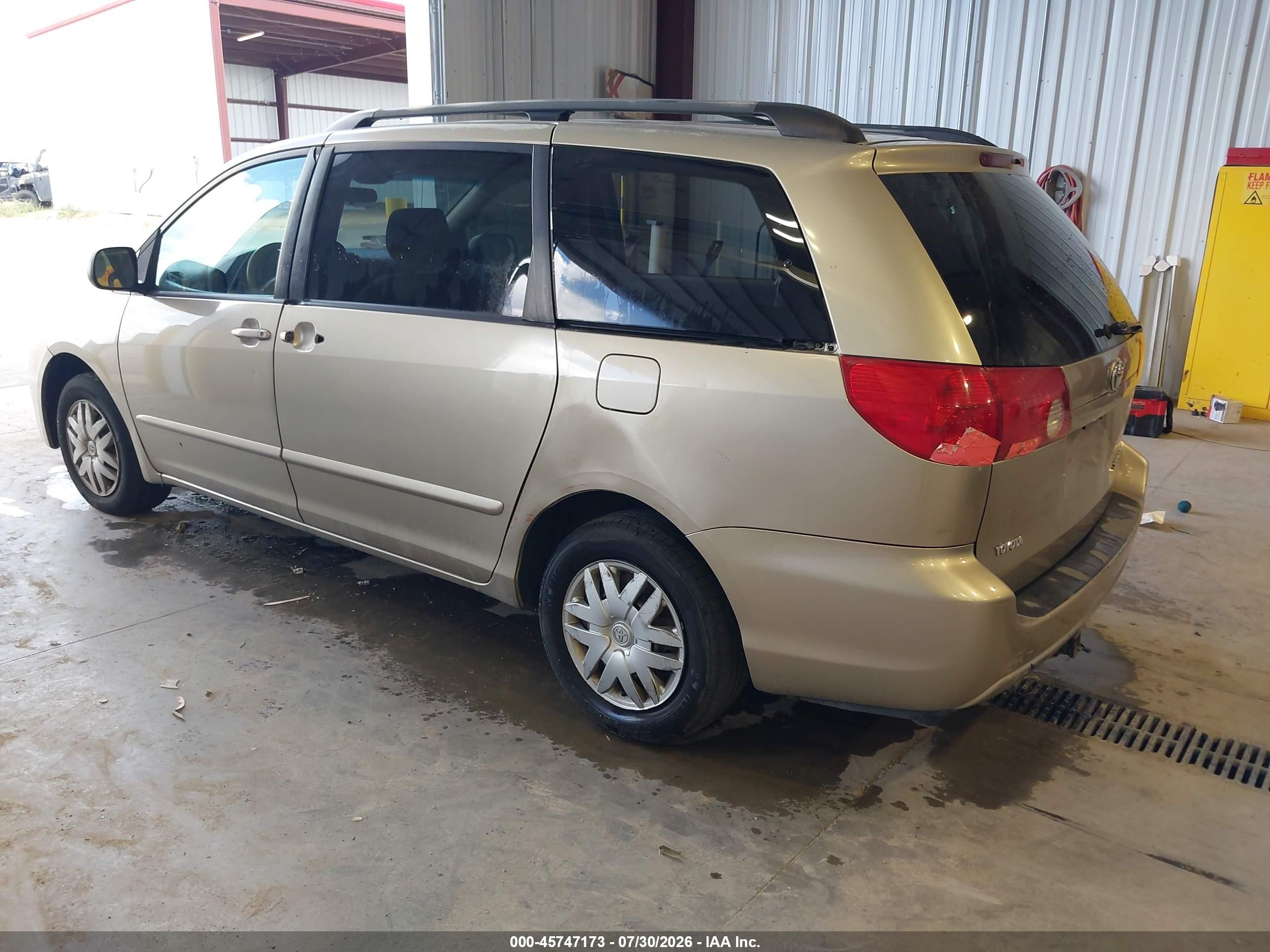 2006 Toyota Sienna Le Желто-коричневый vin: 5TDZA23C76S418728