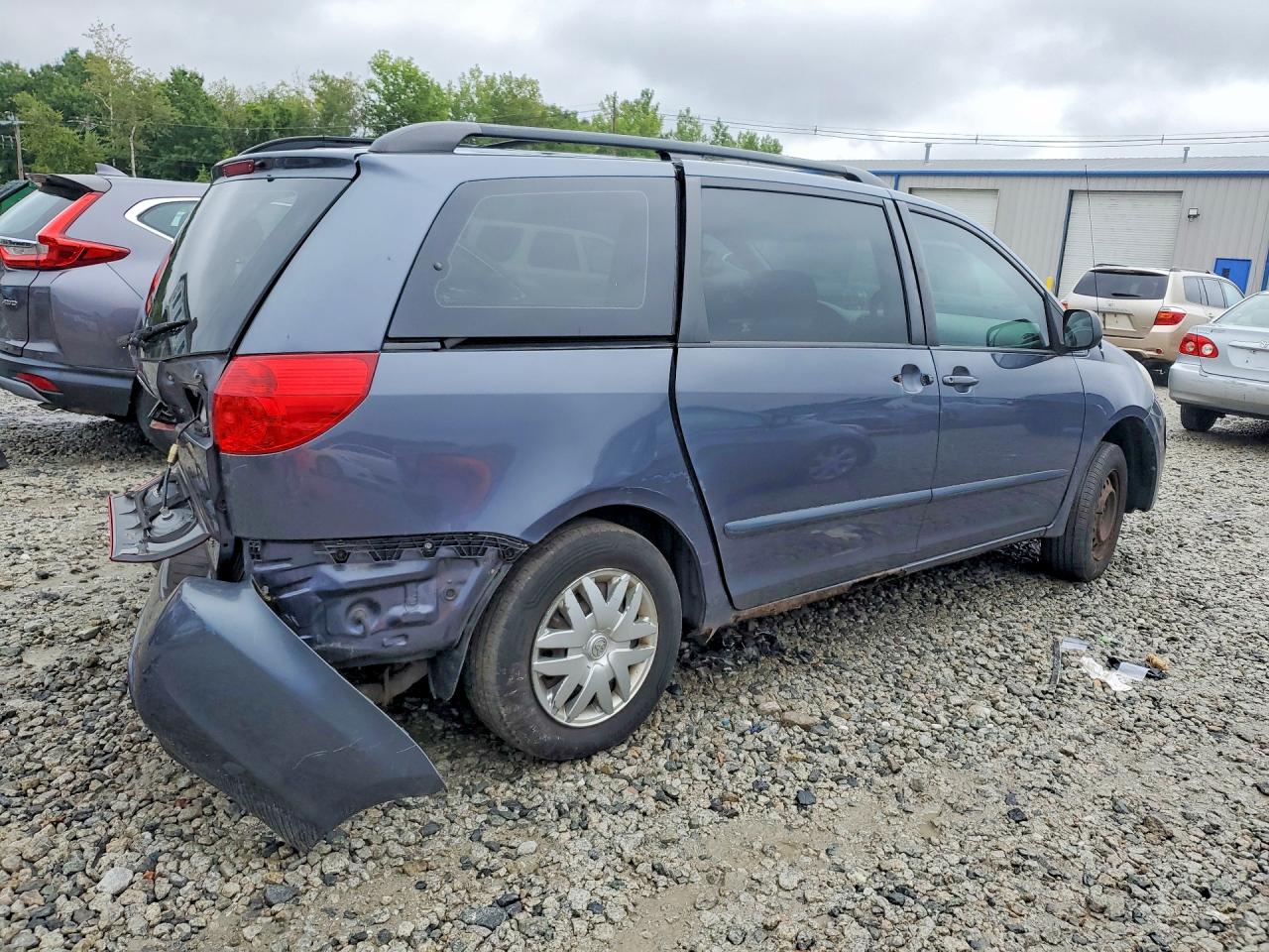 2006 Toyota Sienna Ce 7 Passenger Синий vin: 5TDZA23C76S434959