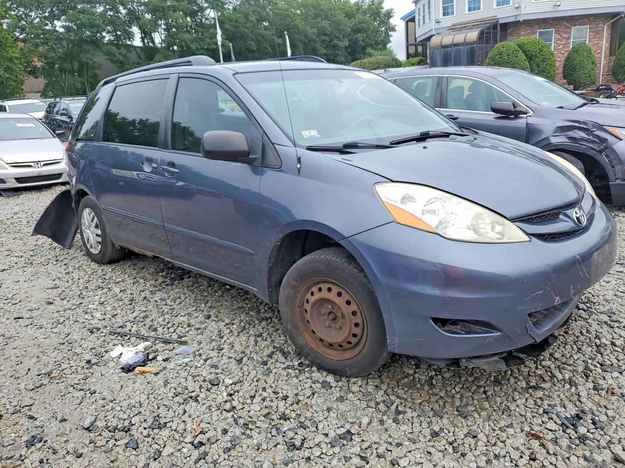 2006 Toyota Sienna Ce 7 Passenger Синий vin: 5TDZA23C76S434959