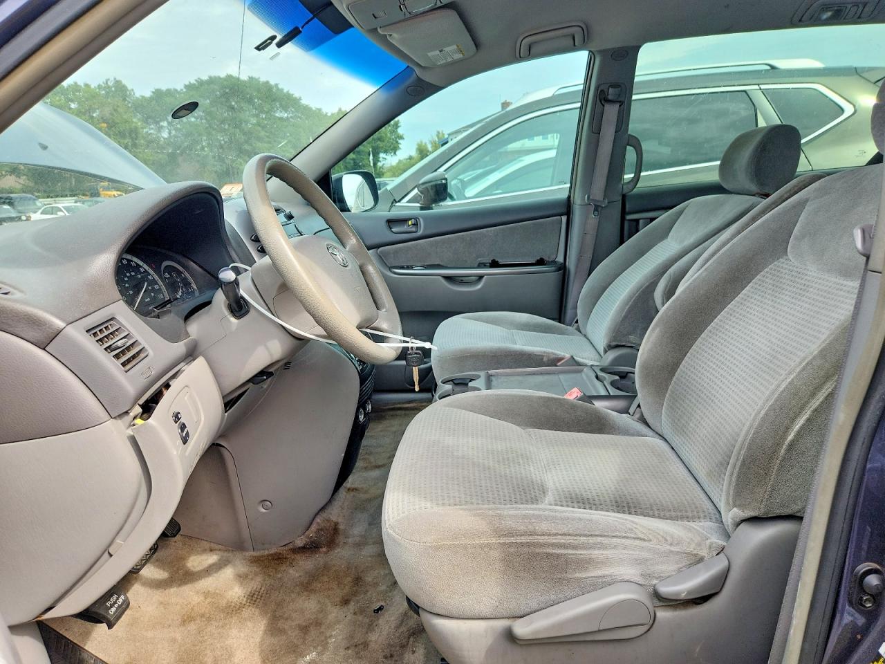 2006 Toyota Sienna Ce 7 Passenger Синий vin: 5TDZA23C76S434959