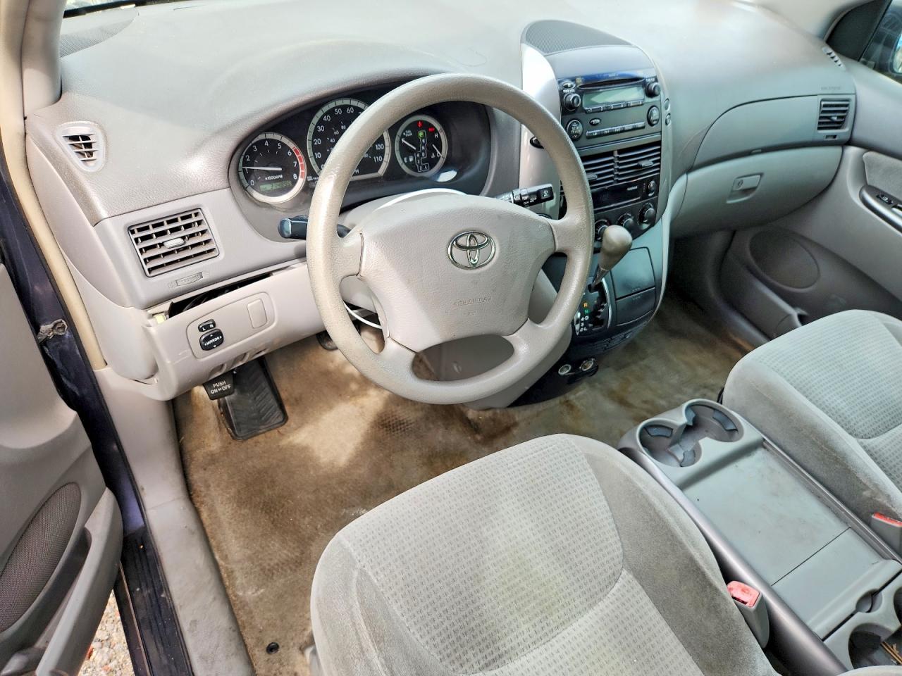 2006 Toyota Sienna Ce 7 Passenger Синий vin: 5TDZA23C76S434959