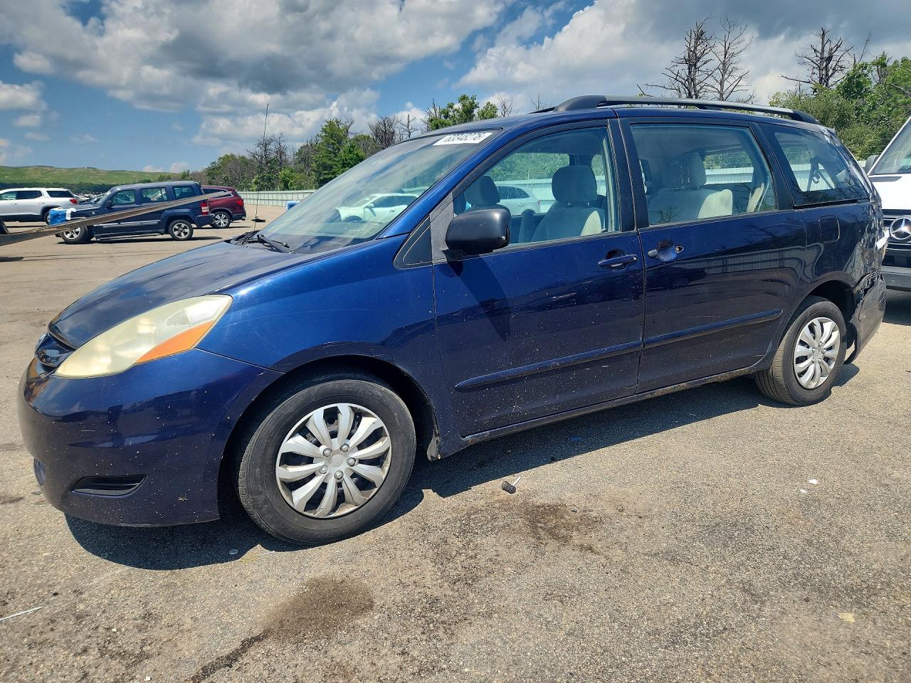 2006 Toyota Sienna Ce 7 Passenger Синий vin: 5TDZA23C76S445007