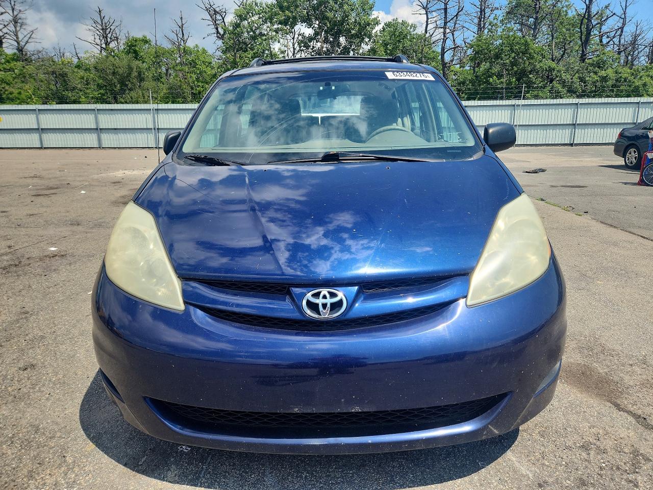 2006 Toyota Sienna Ce 7 Passenger Синий vin: 5TDZA23C76S445007