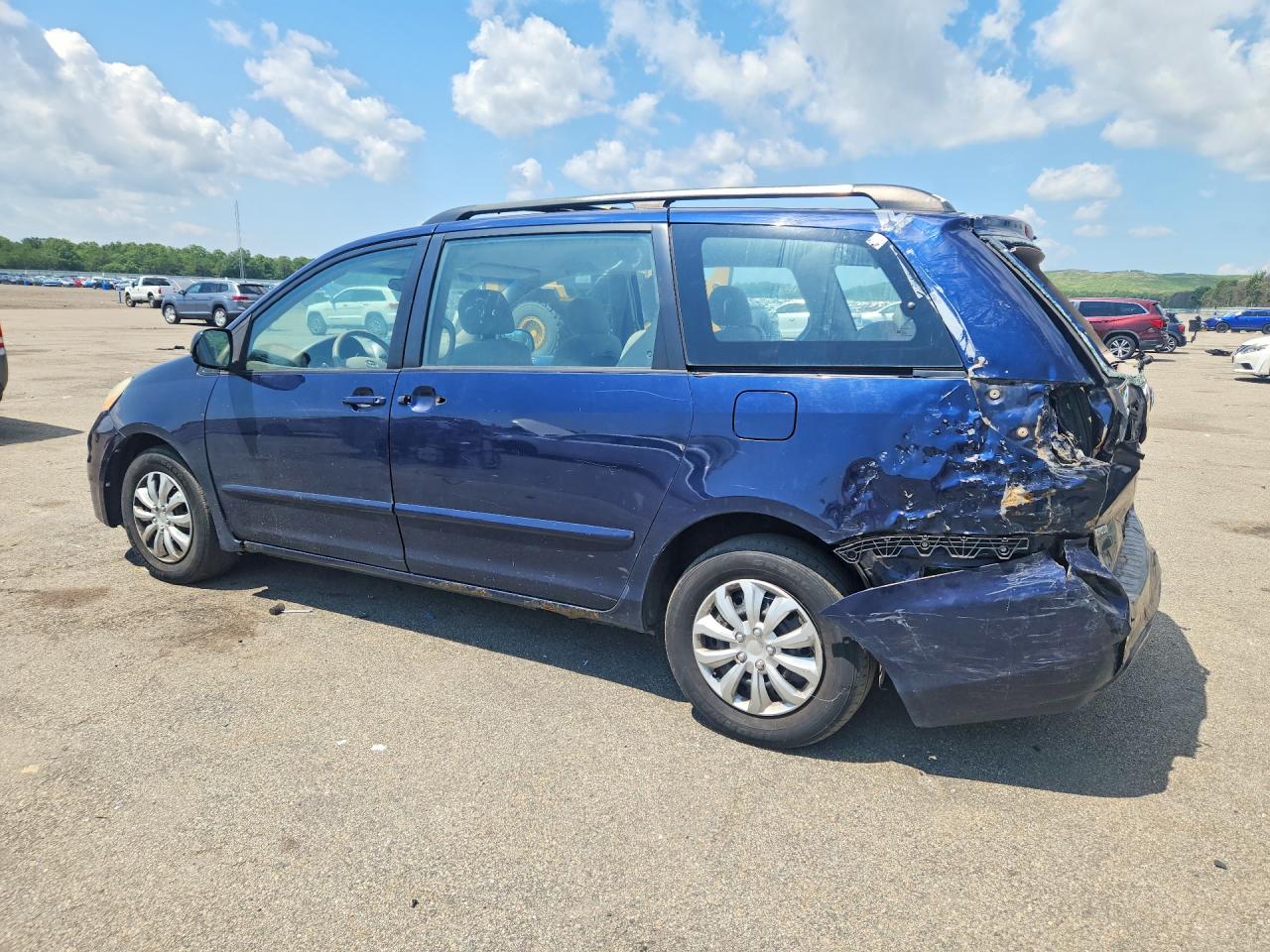 2006 Toyota Sienna Ce 7 Passenger Синий vin: 5TDZA23C76S445007