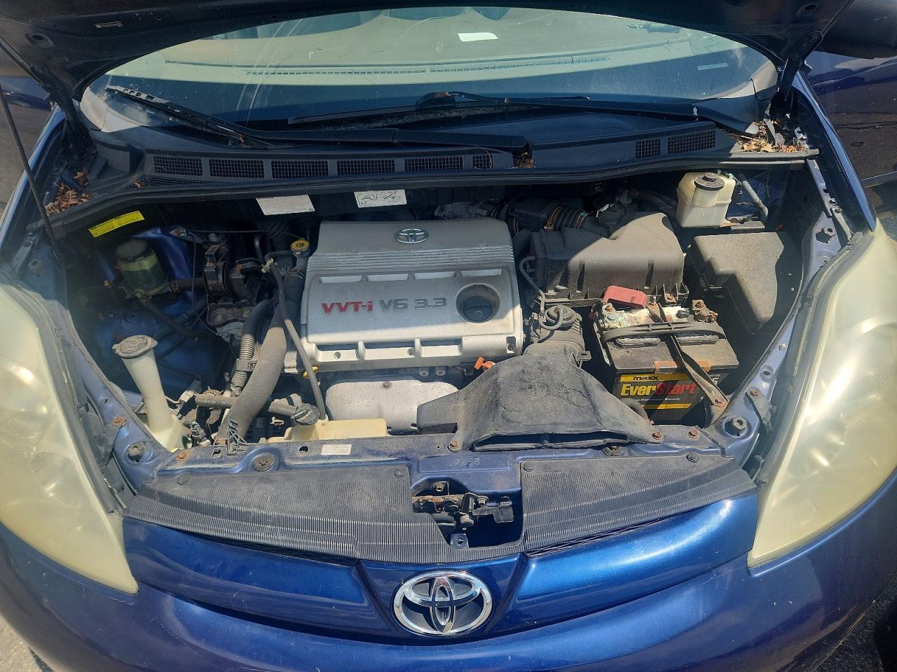 2006 Toyota Sienna Ce 7 Passenger Синий vin: 5TDZA23C76S445007