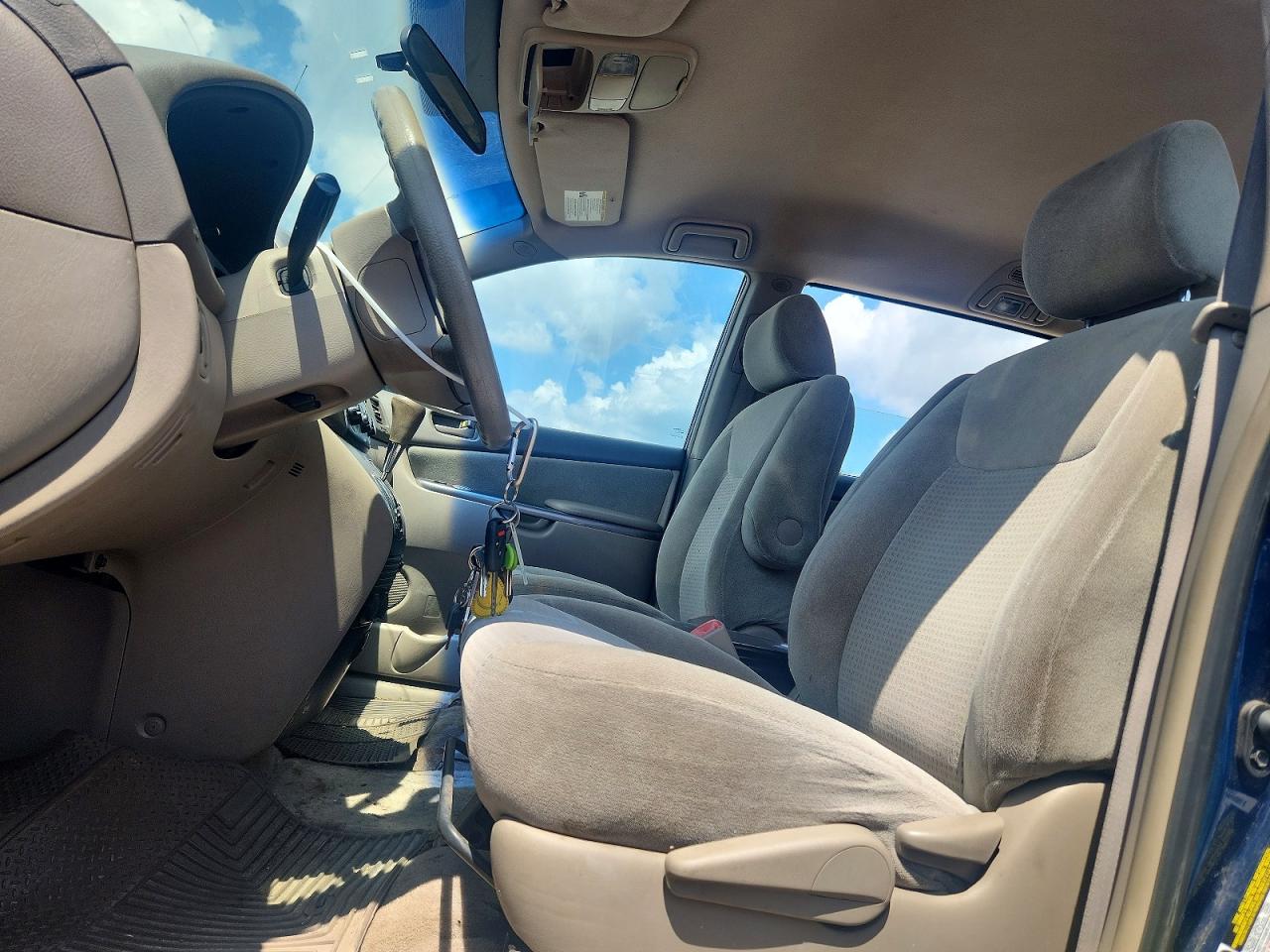 2006 Toyota Sienna Ce 7 Passenger Синий vin: 5TDZA23C76S445007