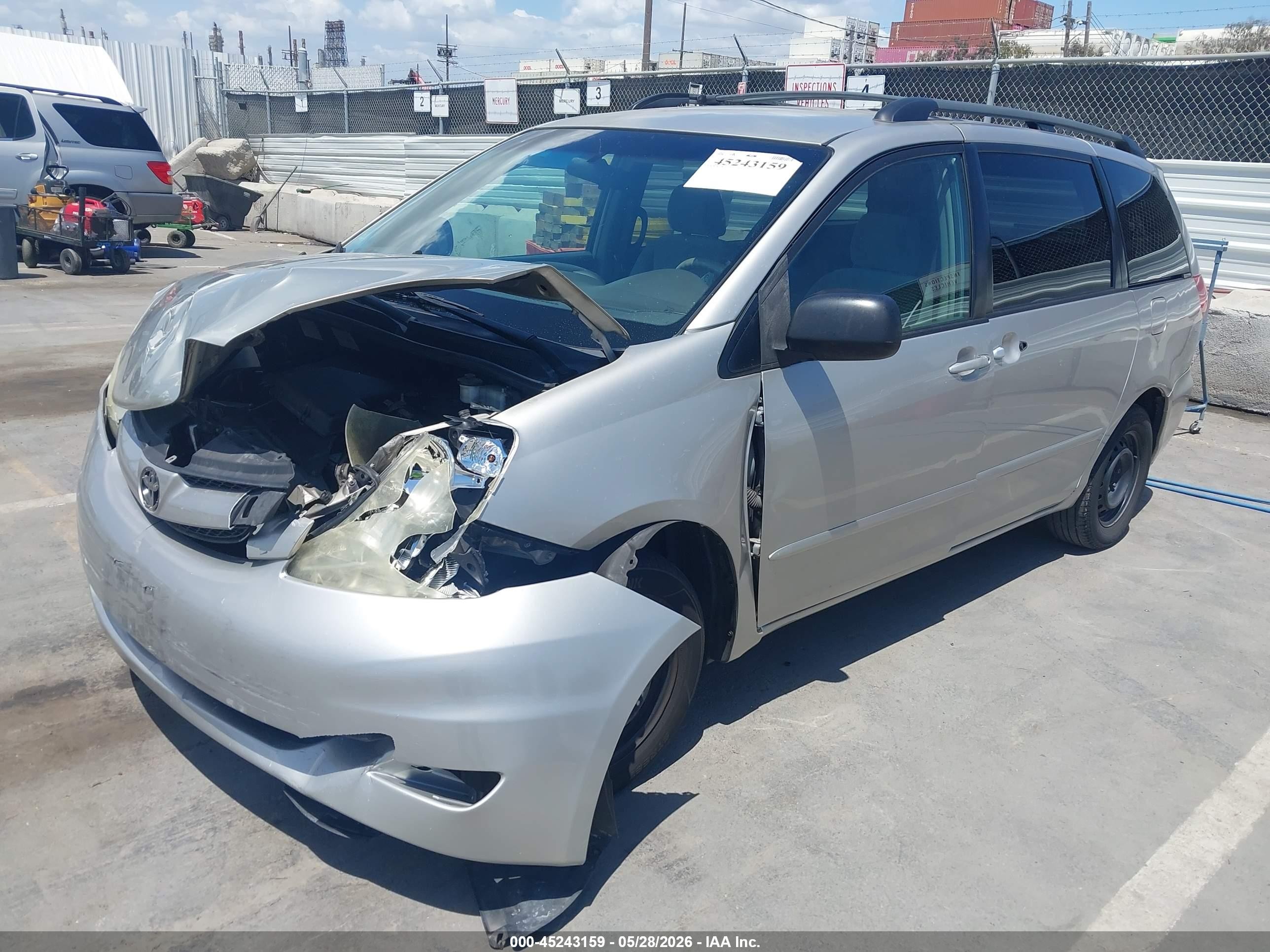 2006 Toyota Sienna Le Silver vin: 5TDZA23C76S448764