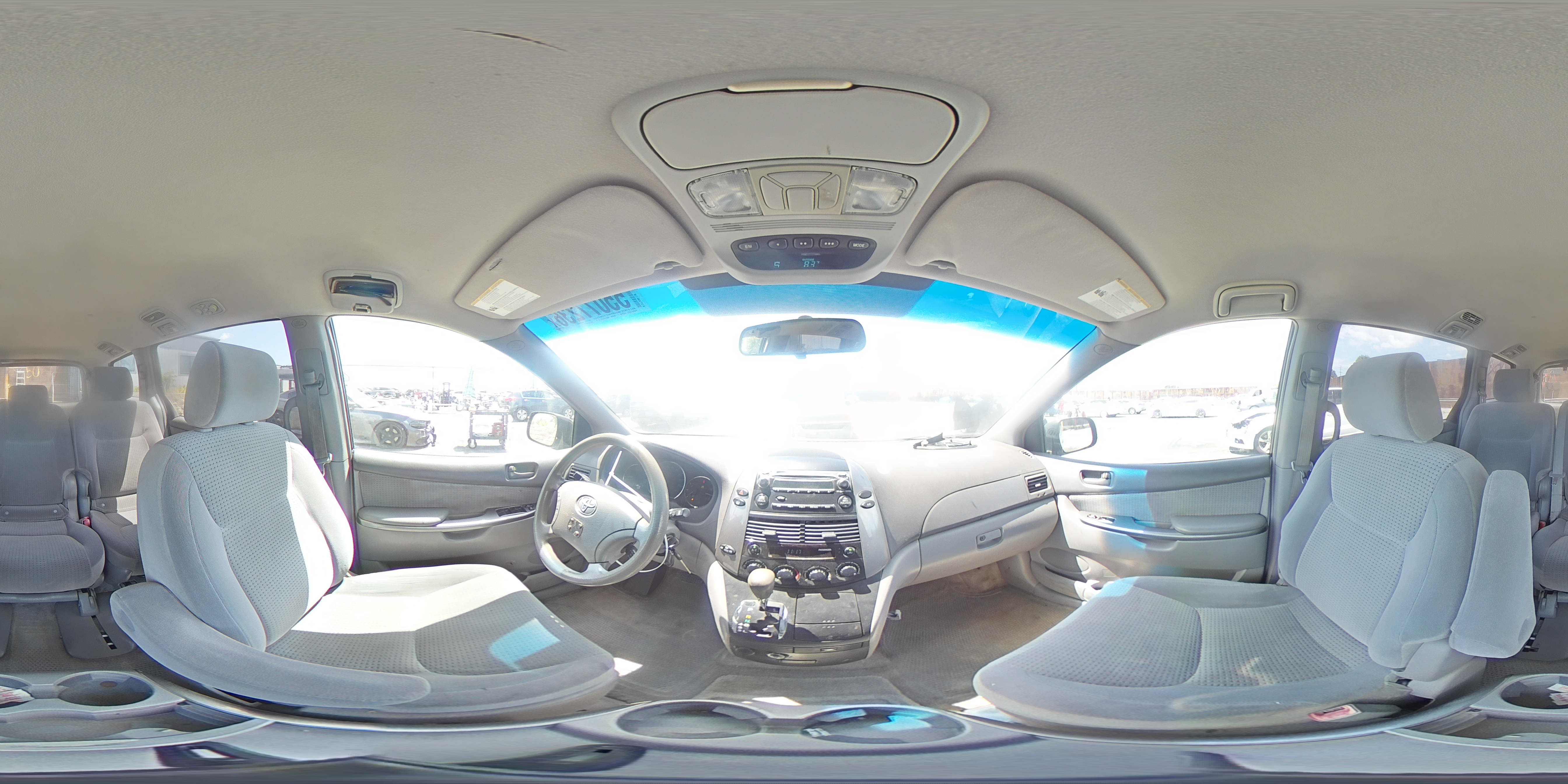2006 Toyota Sienna Le 8 Passenger White vin: 5TDZA23C76S475317