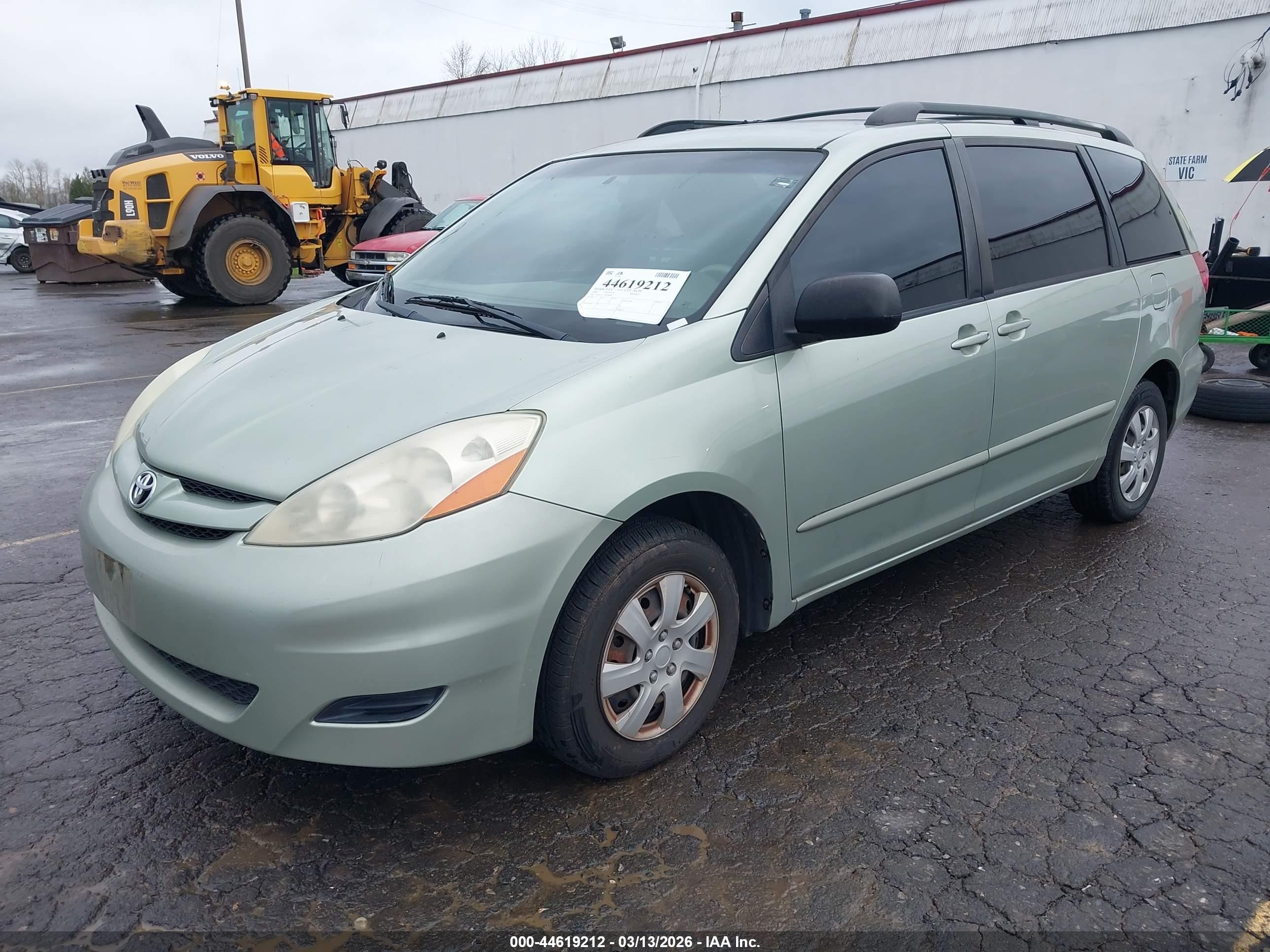 2006 Toyota Sienna Le Зеленый vin: 5TDZA23C76S499682