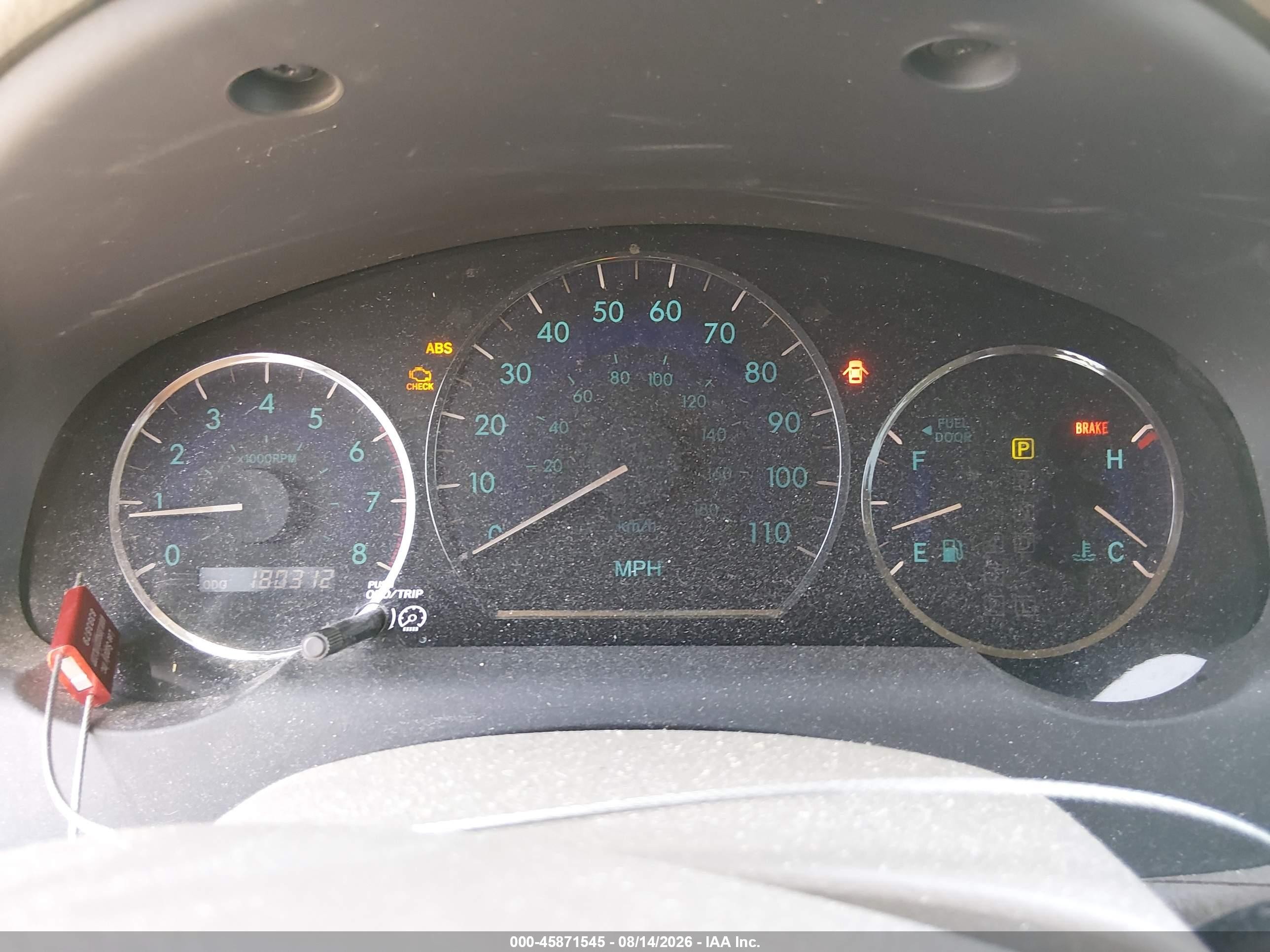2006 Toyota Sienna Le Tan vin: 5TDZA23C76S544135