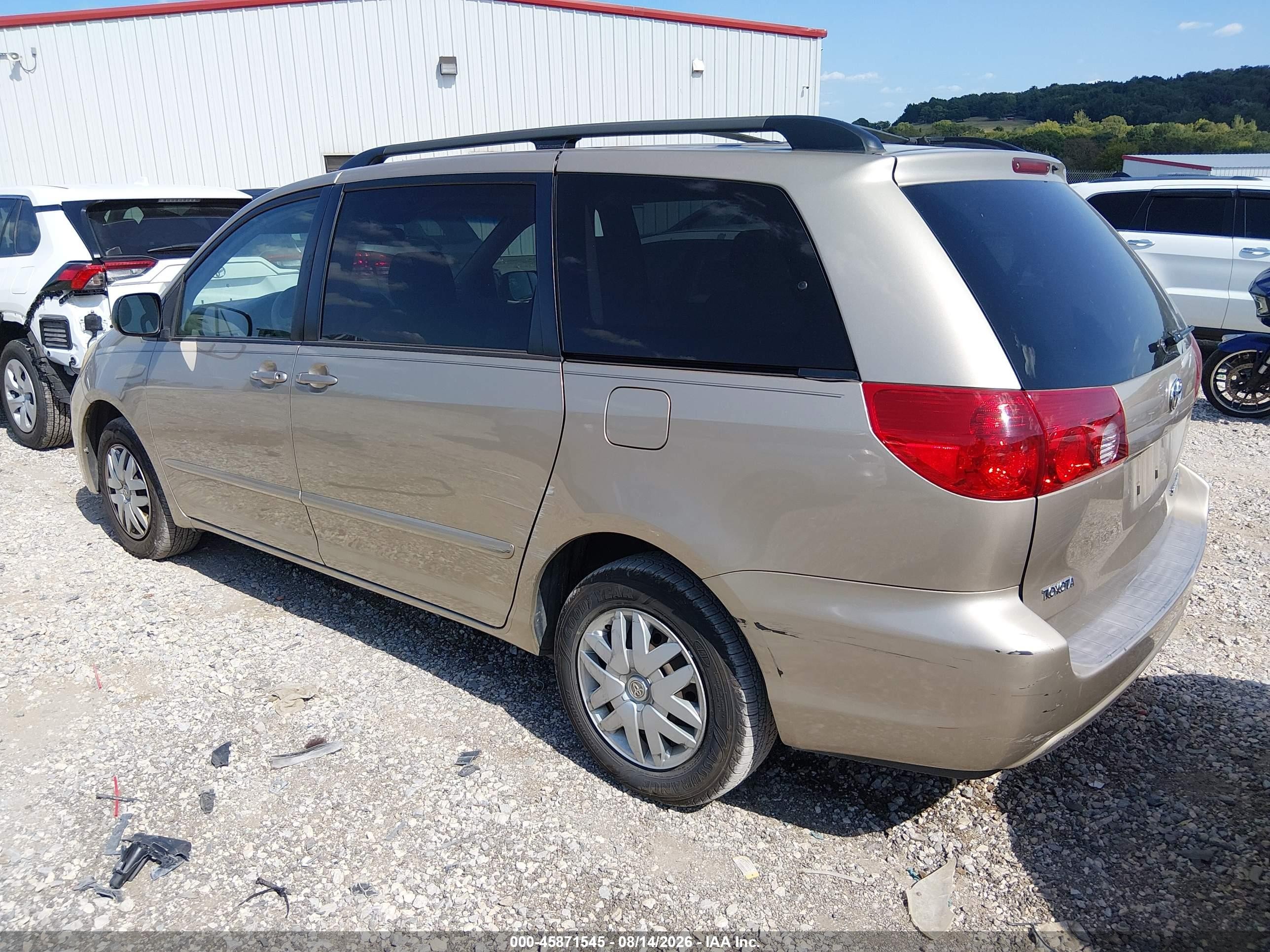 2006 Toyota Sienna Le Tan vin: 5TDZA23C76S544135