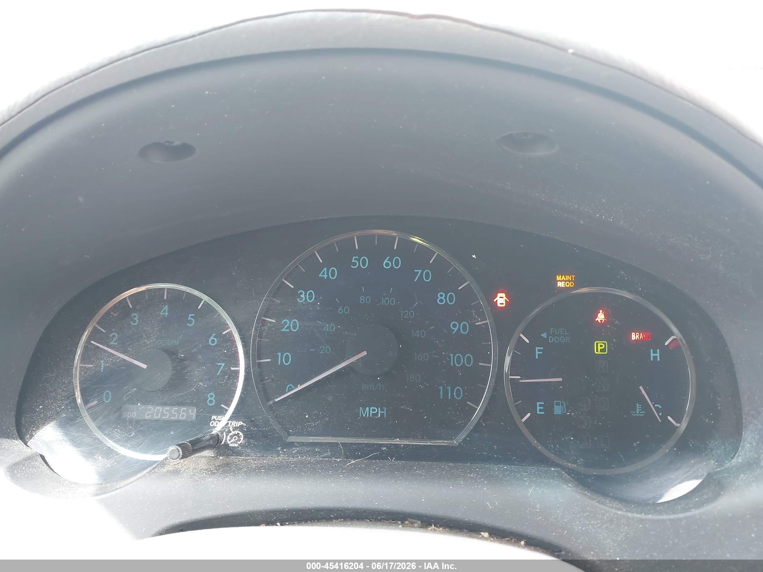 2006 Toyota Sienna Le Gray vin: 5TDZA23C76S564949
