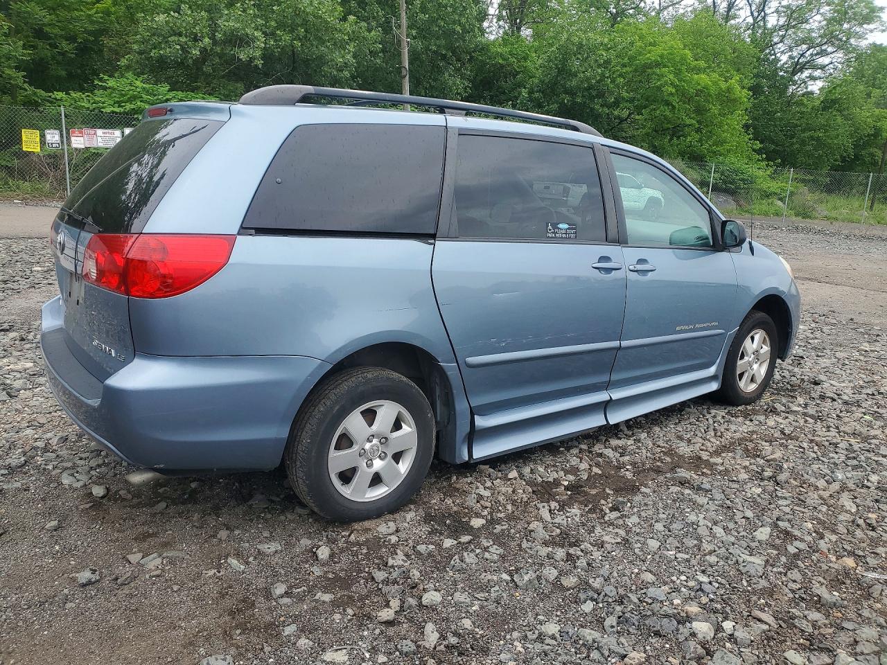 2006 Toyota Sienna Le 8 Passenger Blue vin: 5TDZA23C76S566829