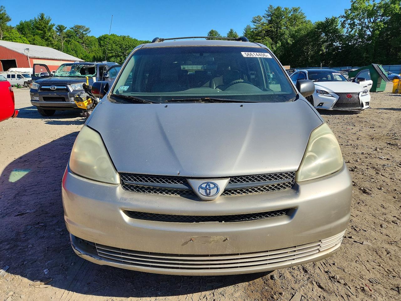 2005 Toyota Sienna Le 7 Passenger Silver vin: 5TDZA23C85S234025