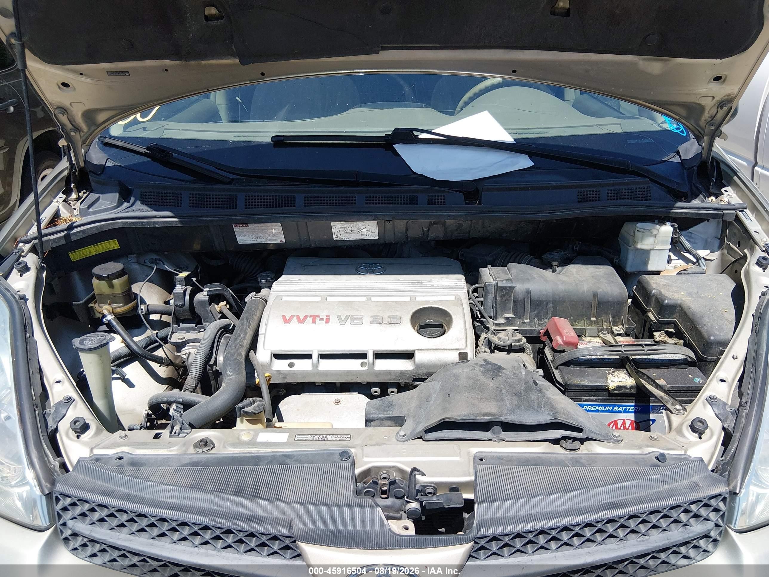 2005 Toyota Sienna Le Золотой vin: 5TDZA23C85S252086