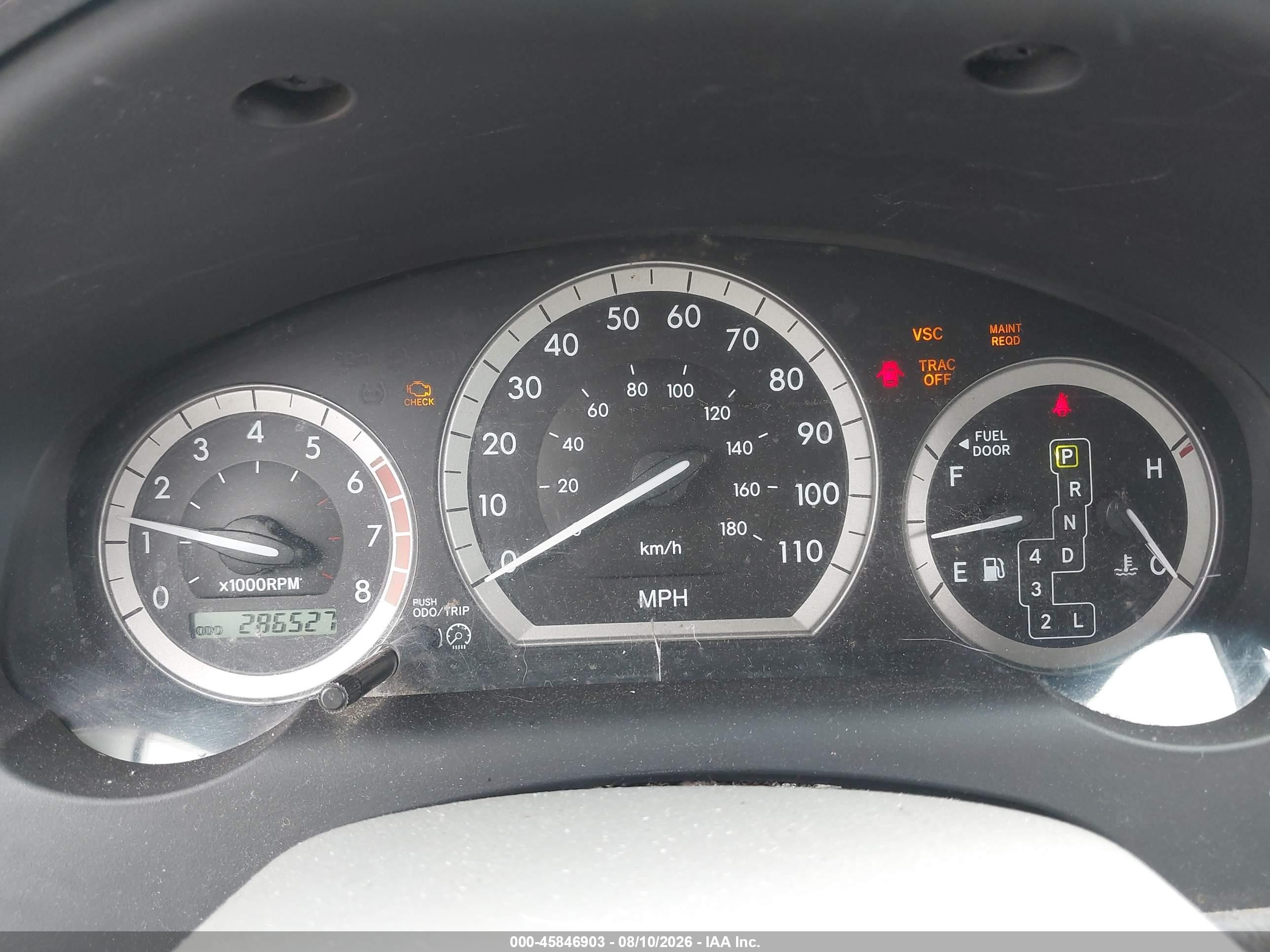 2005 Toyota Sienna Le Silver vin: 5TDZA23C85S264514