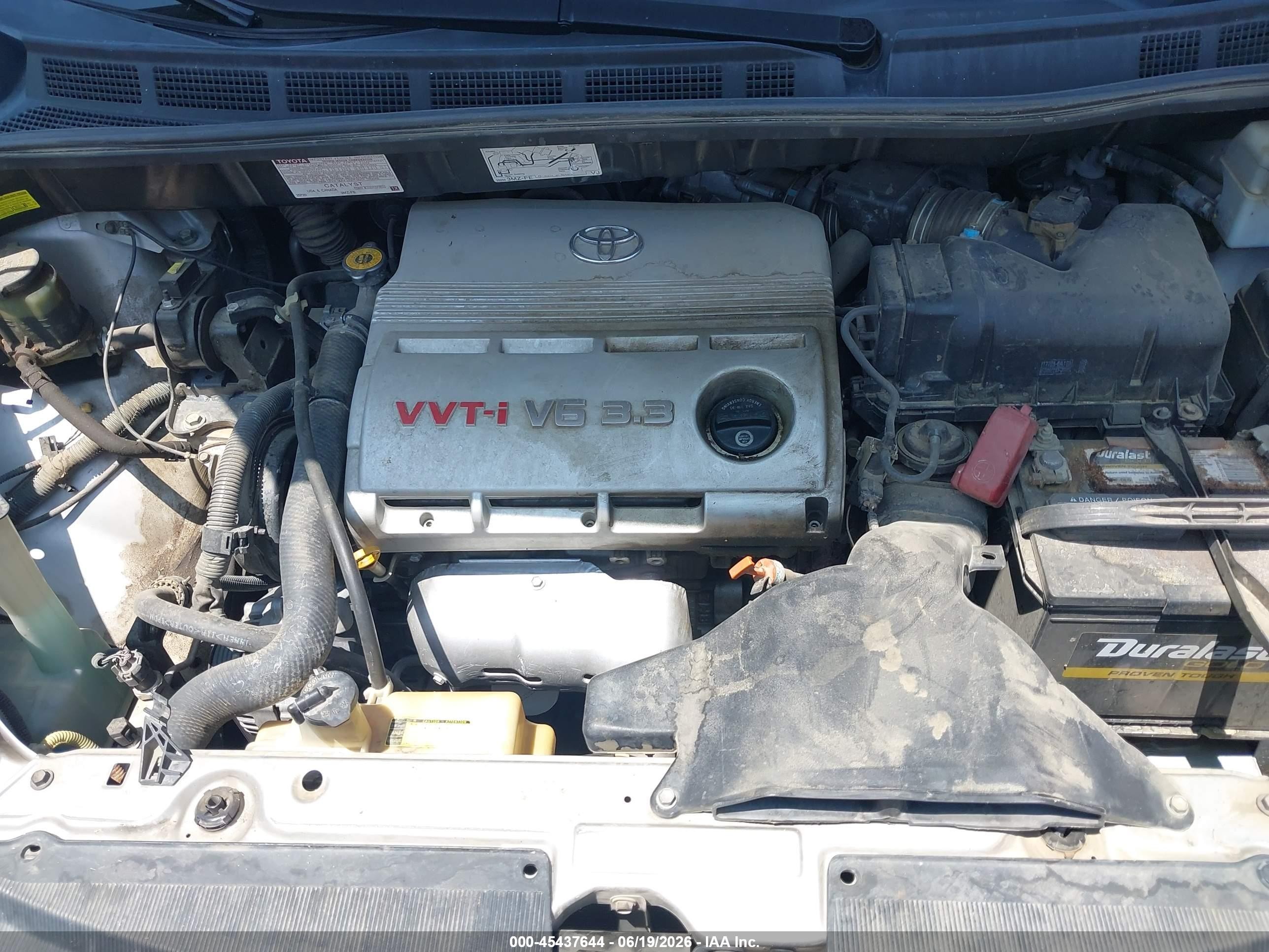 2005 Toyota Sienna Le Silver vin: 5TDZA23C85S352995