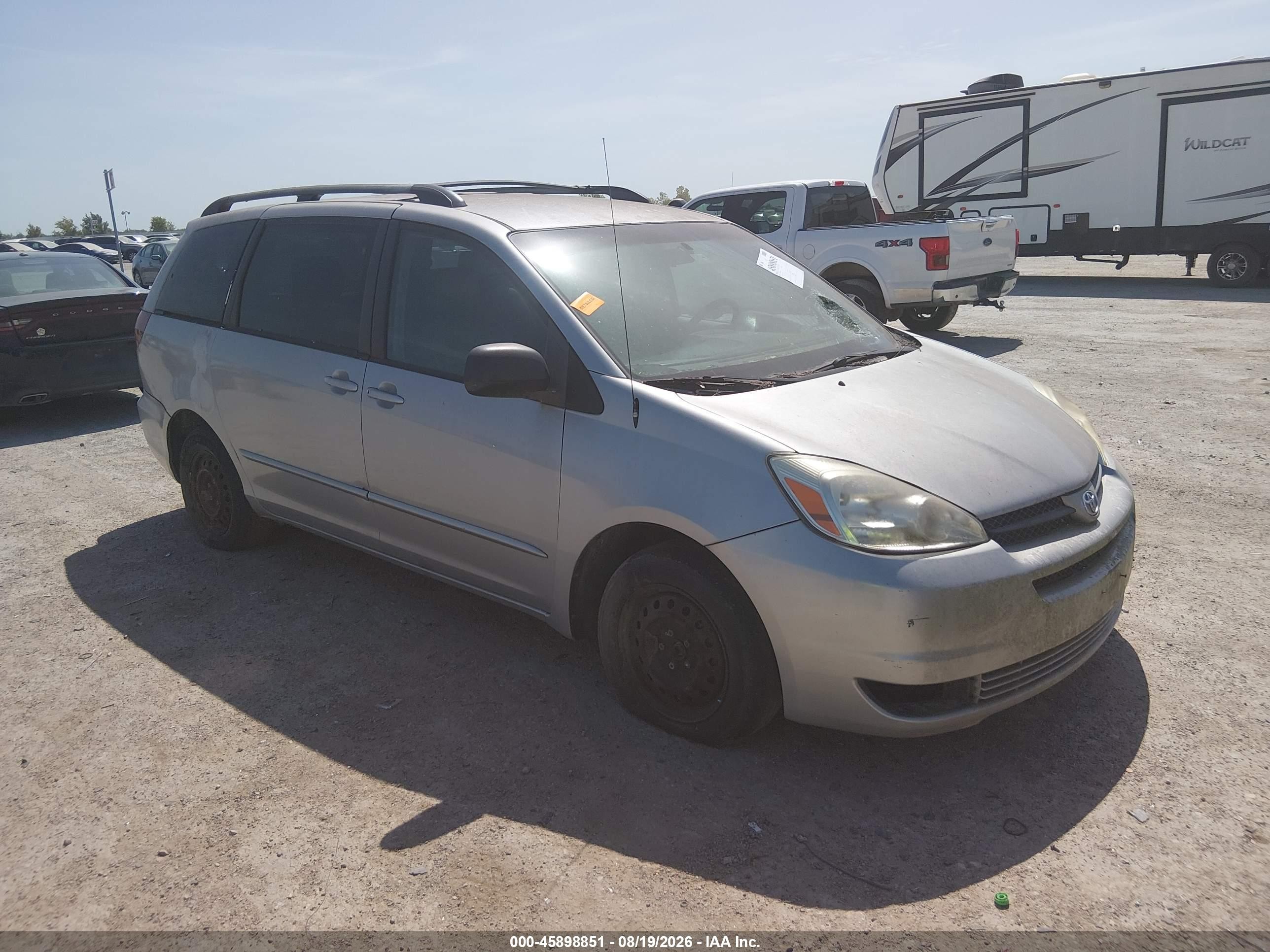 2005 Toyota Sienna Le Бежевый vin: 5TDZA23C85S358070