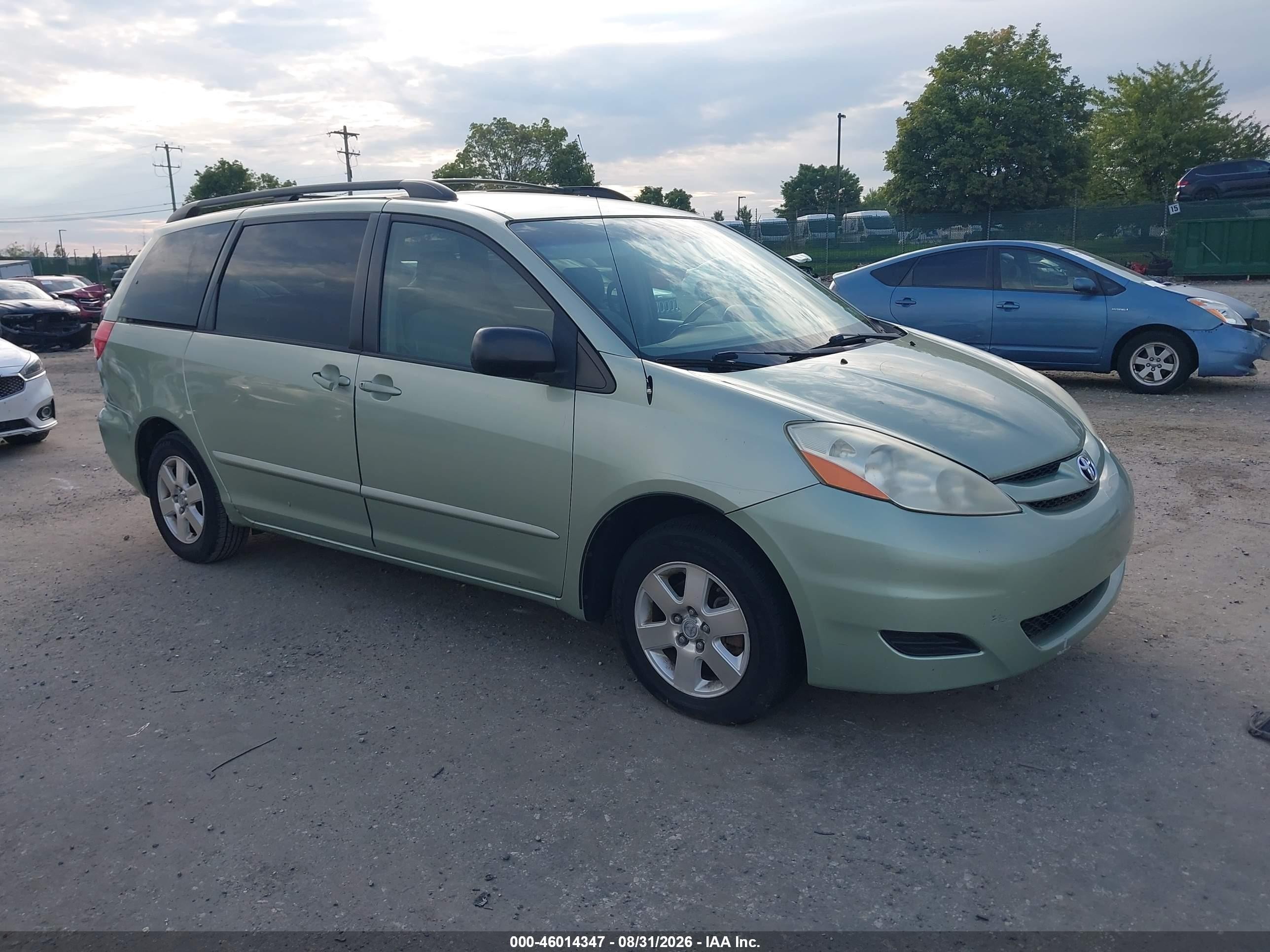 2006 Toyota Sienna Le Green vin: 5TDZA23C86S448384