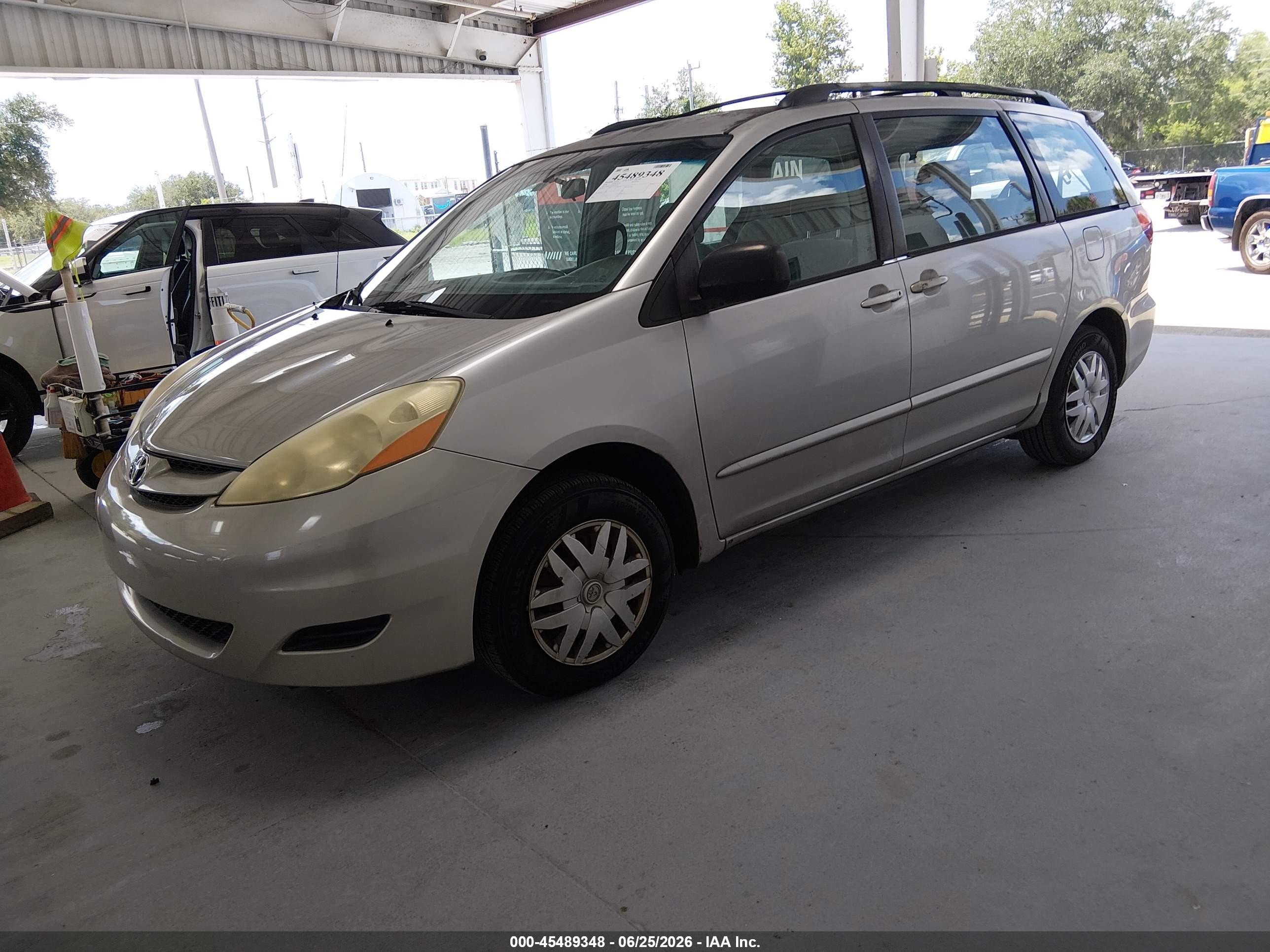 2006 Toyota Sienna Ce Tan vin: 5TDZA23C86S501729
