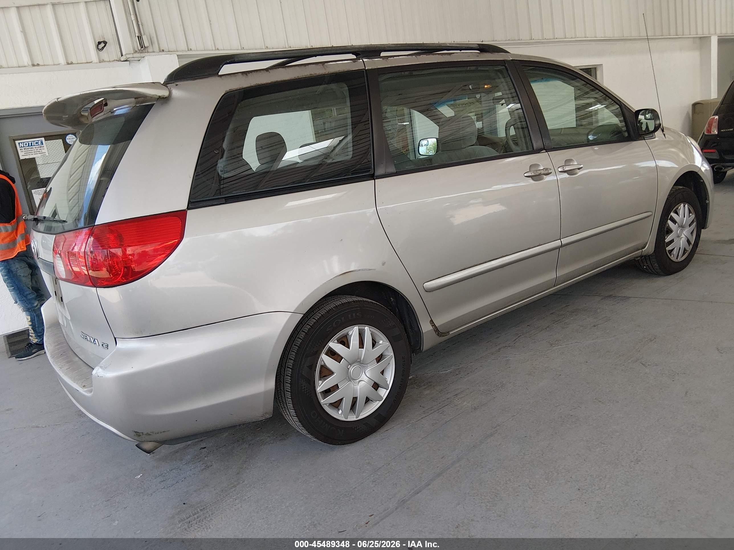 2006 Toyota Sienna Ce Tan vin: 5TDZA23C86S501729